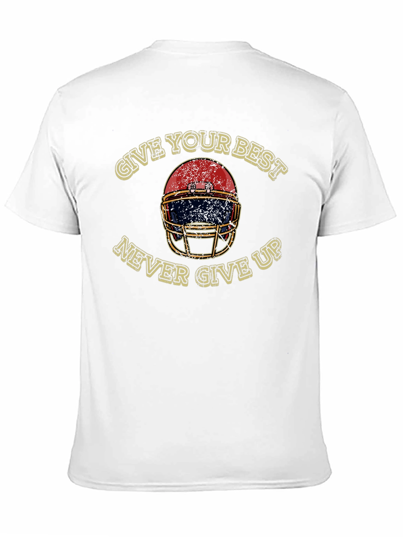 Motivational Football Helmet T-Shirt