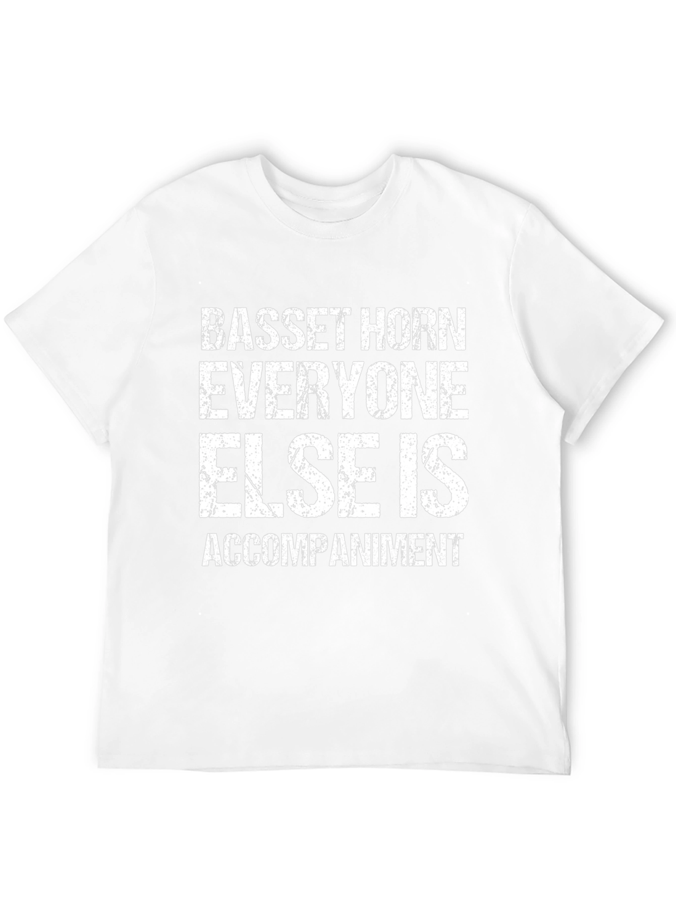 Basset Horn Player T-Shirt - Musician Gift