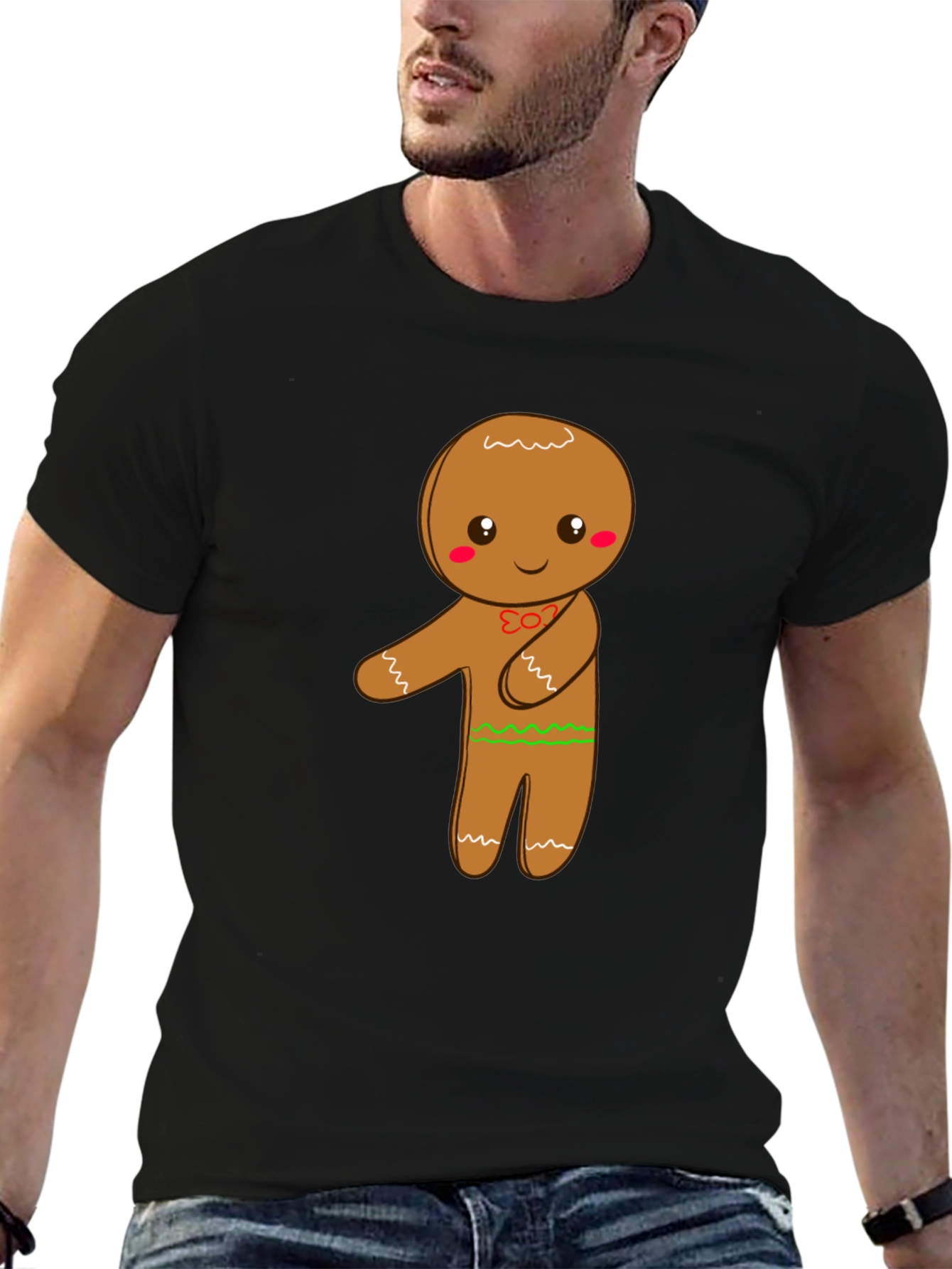 Gingerbread Man Graphic Tee