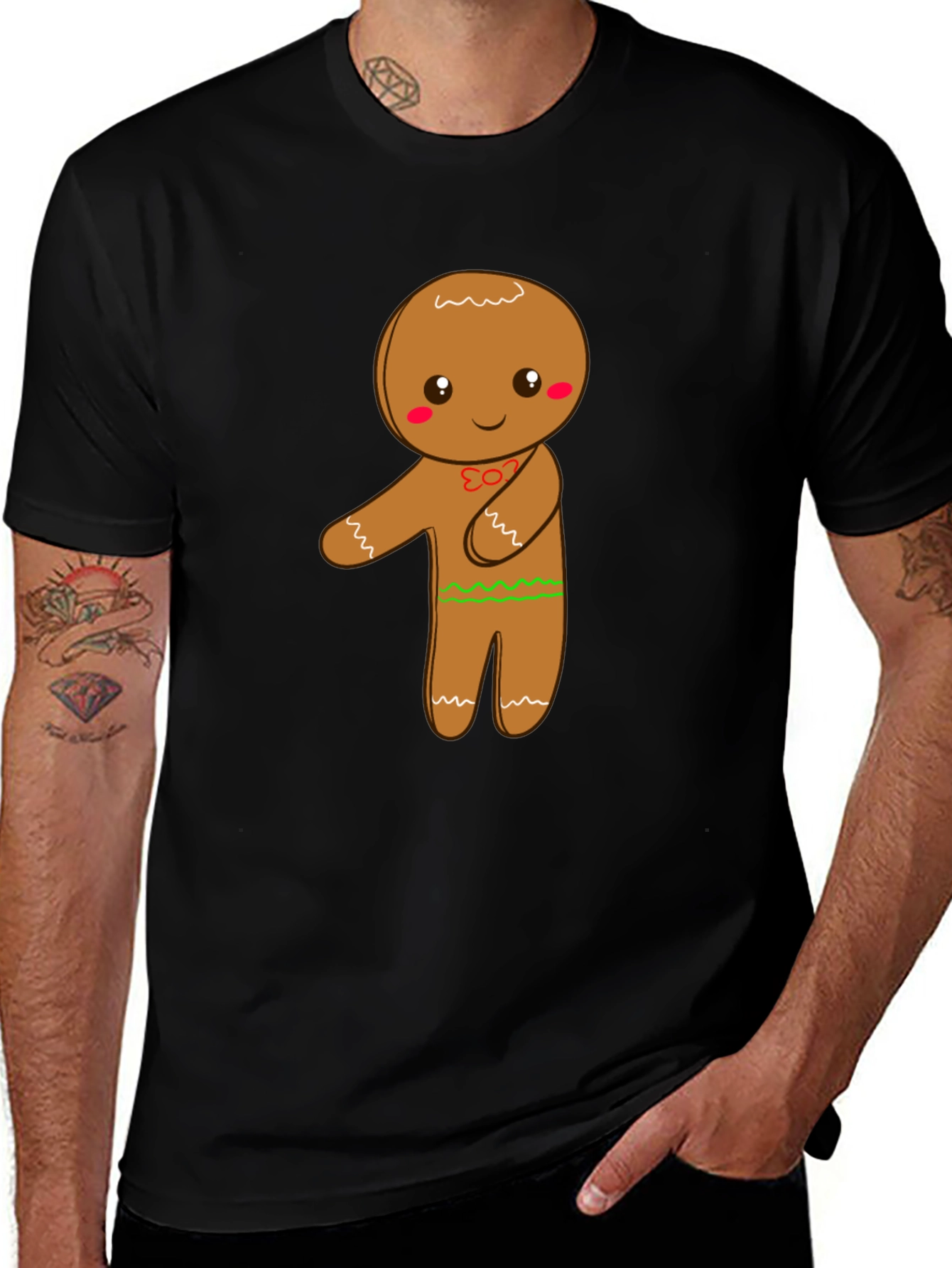 Gingerbread Man Graphic Tee