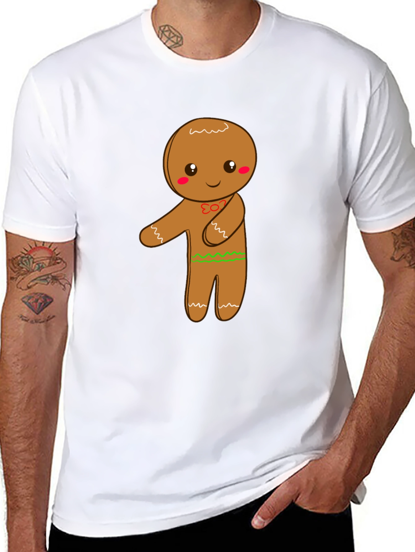 Gingerbread Man Graphic Tee