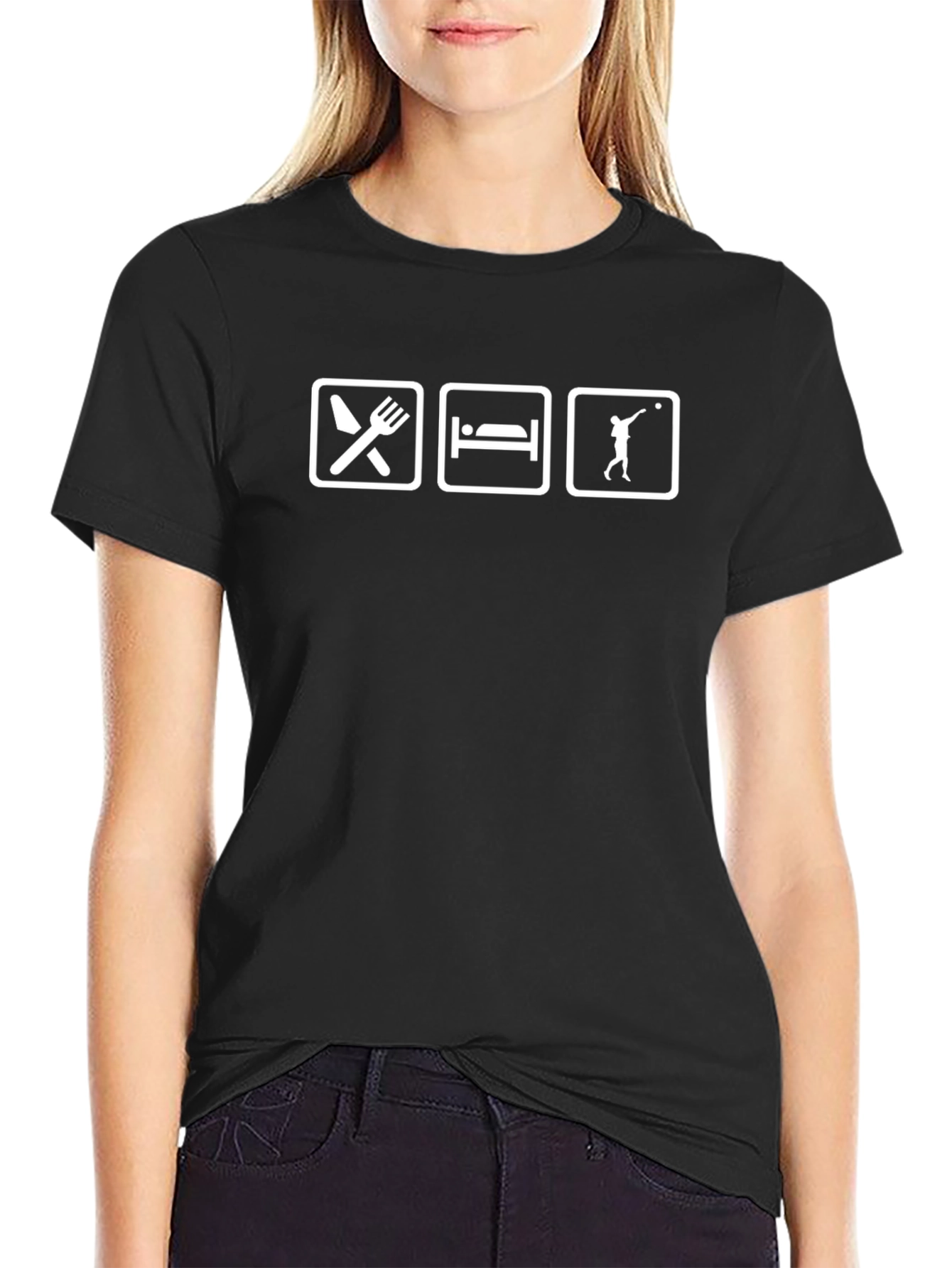 Eat Sleep Volleyball Funny T-Shirt