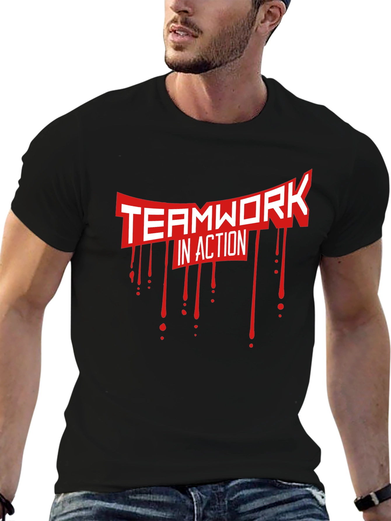Teamwork in Action Graphic Tee