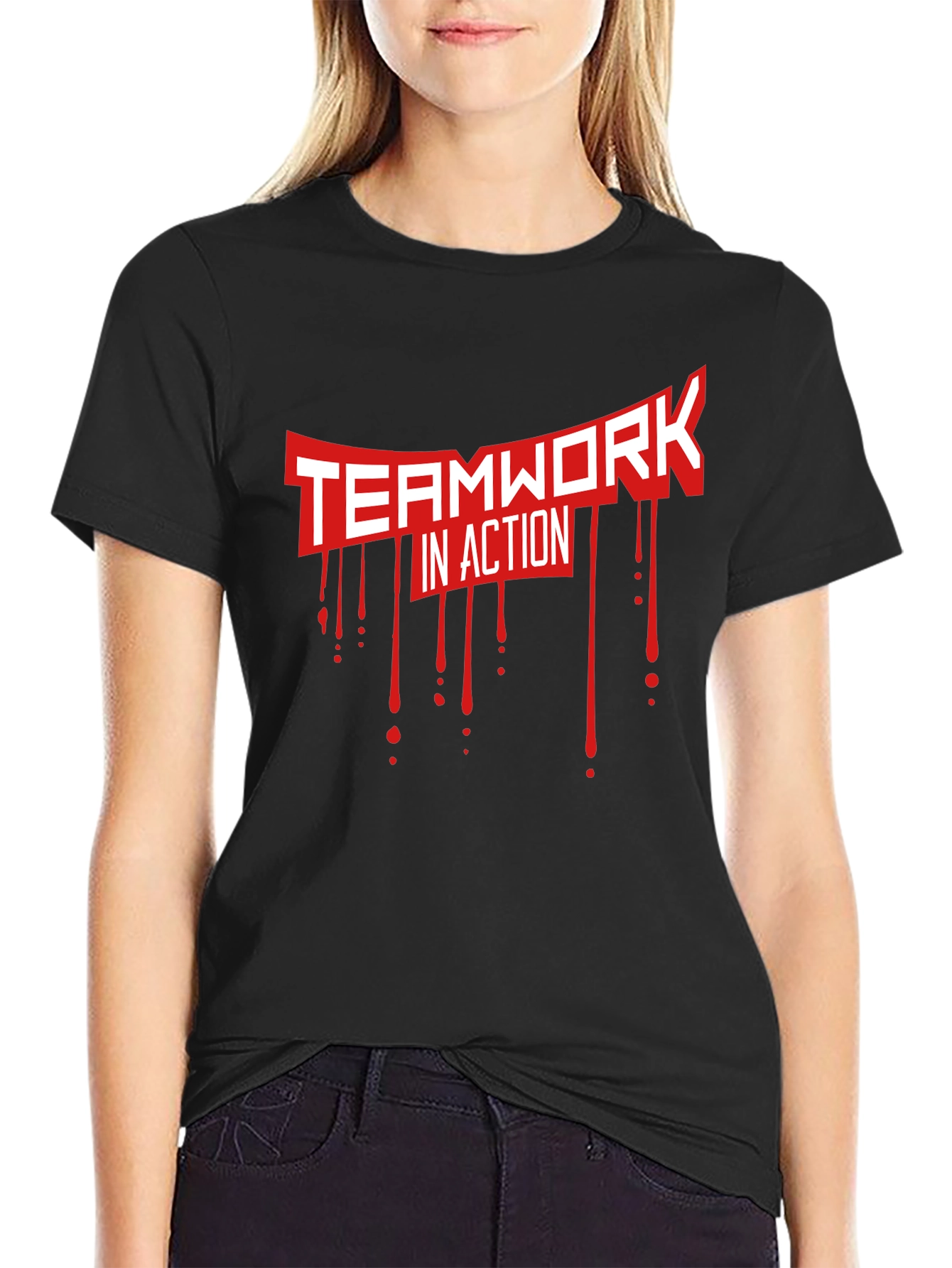 Teamwork in Action Graphic Tee