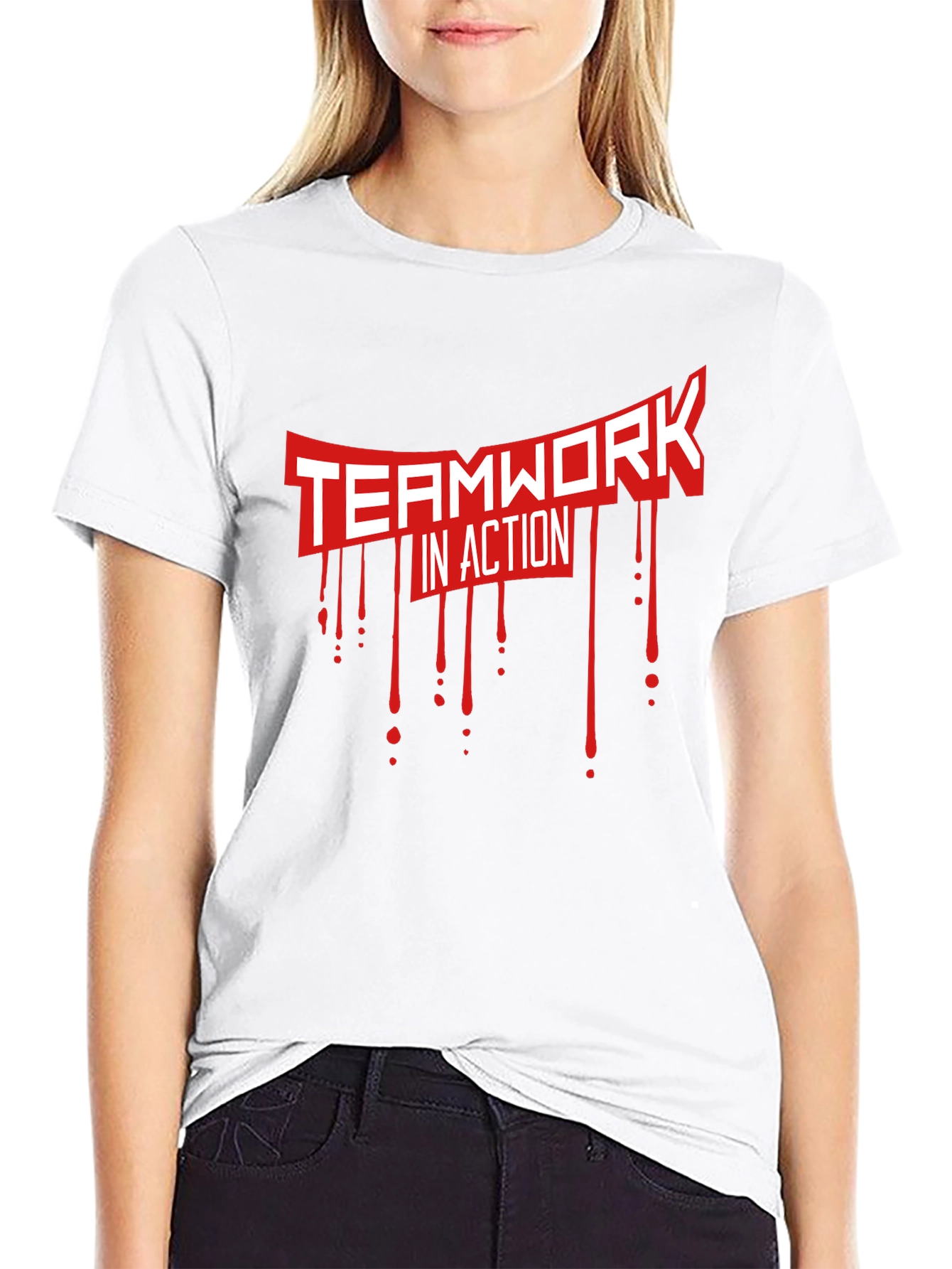 Teamwork in Action Graphic Tee