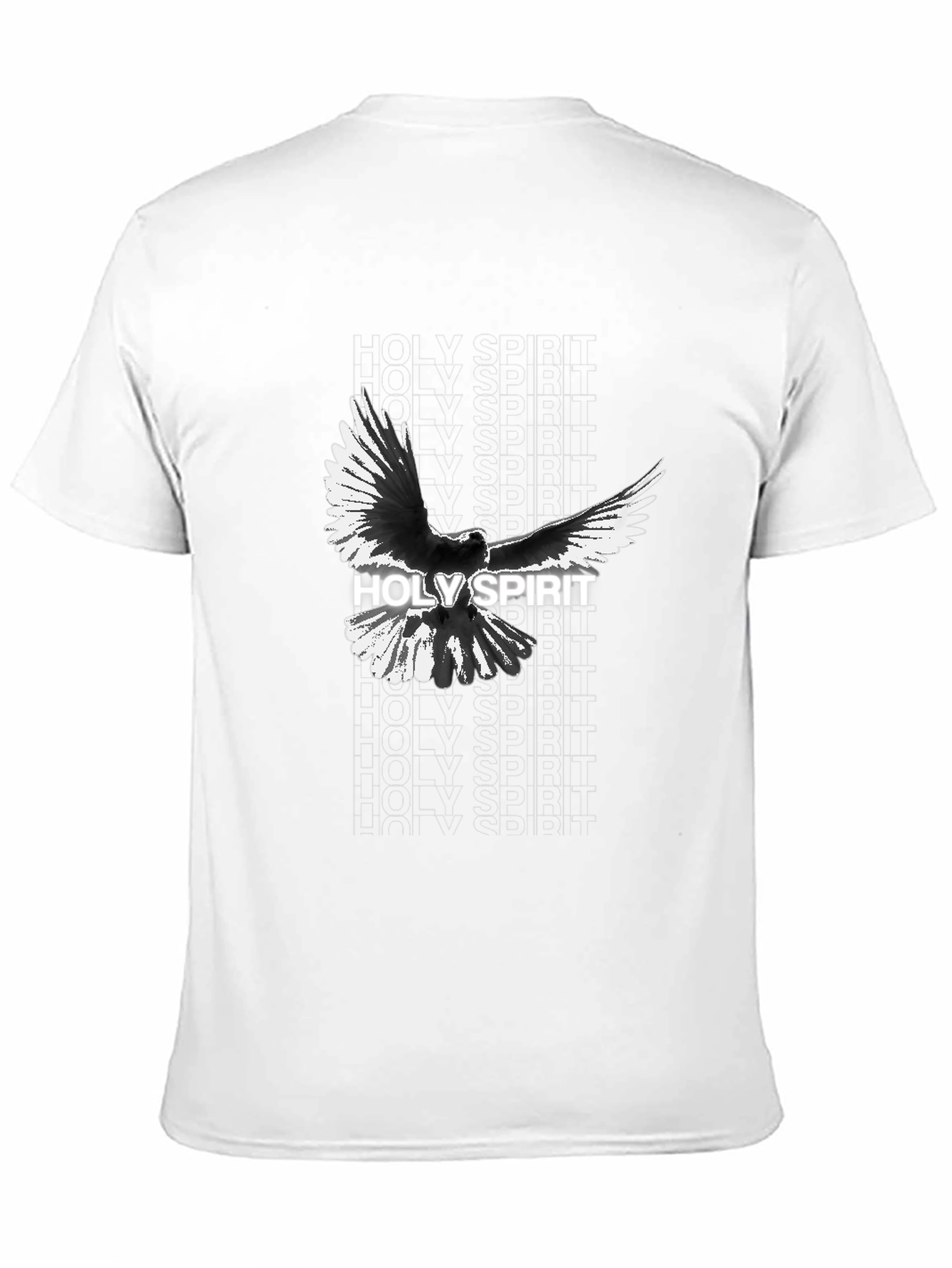 Holy Spirit Dove Graphic Tee - Black