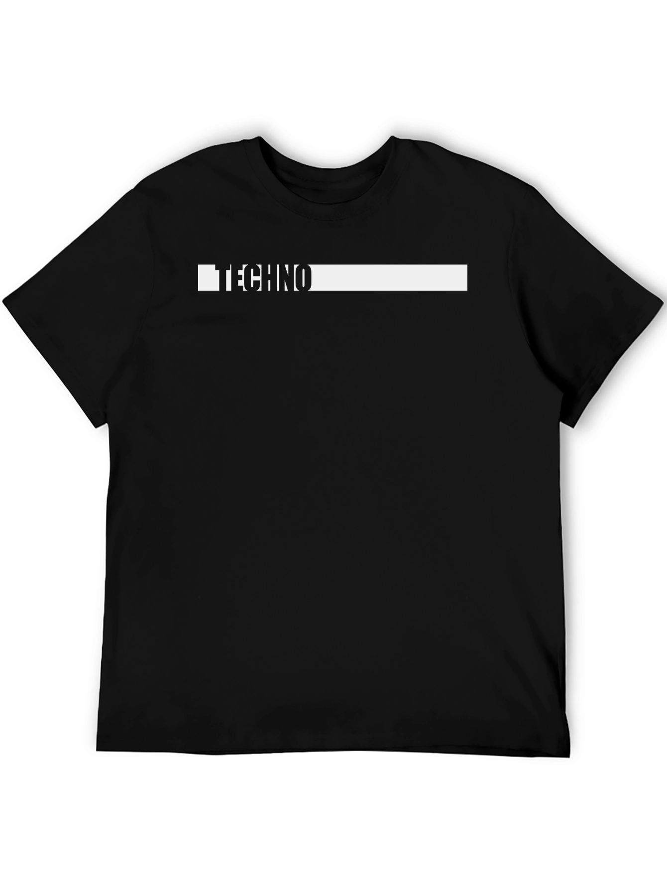 Techno Graphic Tee - Cool Minimalist Design