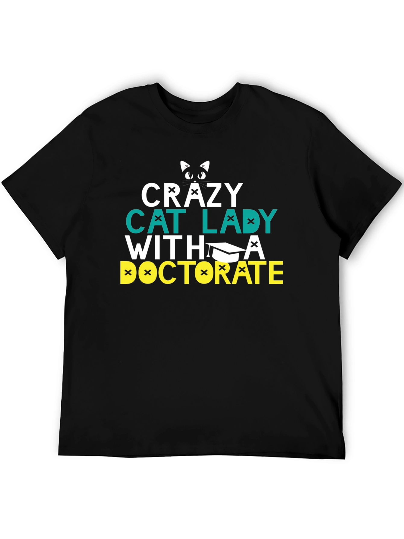 Crazy Cat Lady Doctorate T-Shirt
