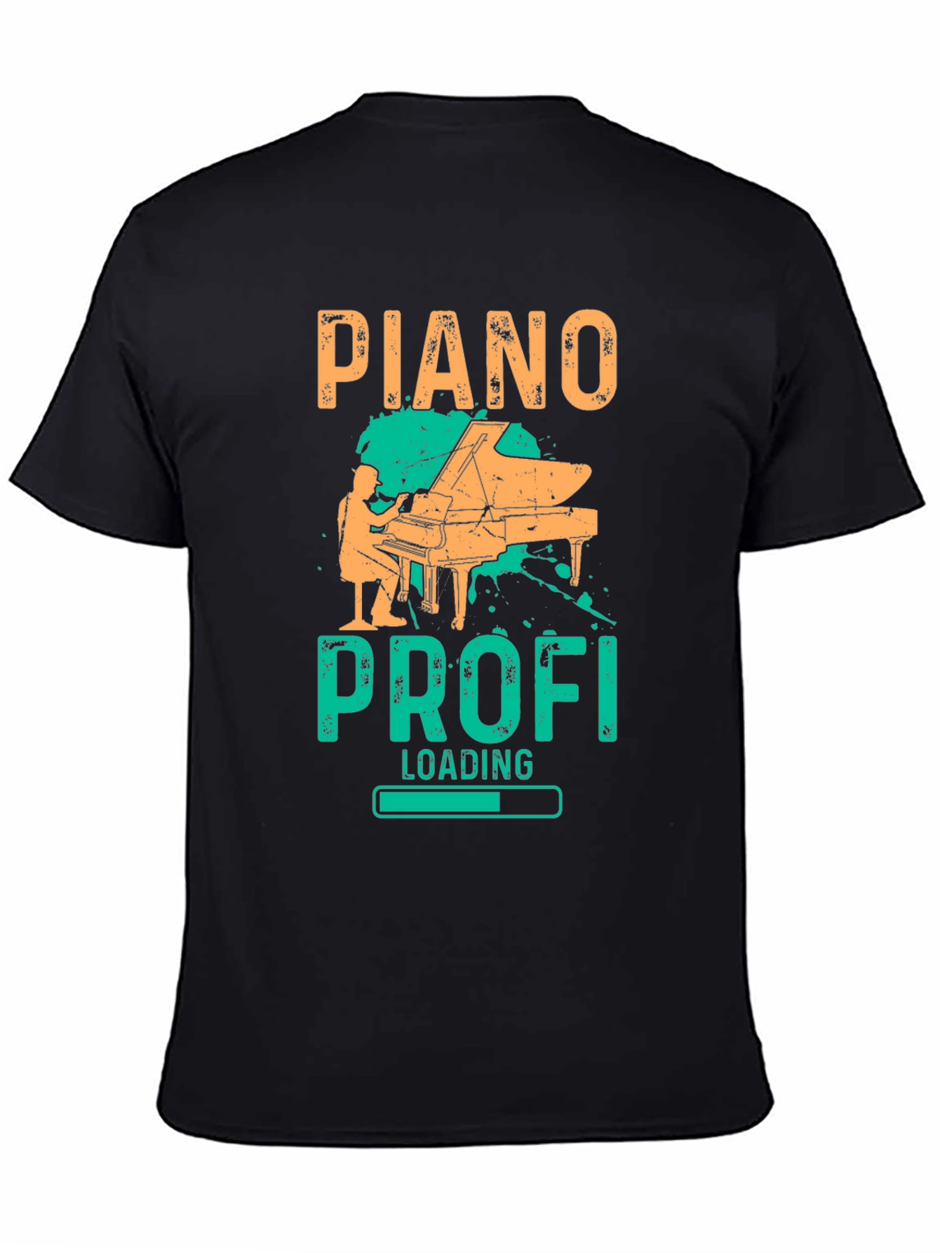 Piano Profi Loading Black T-Shirt