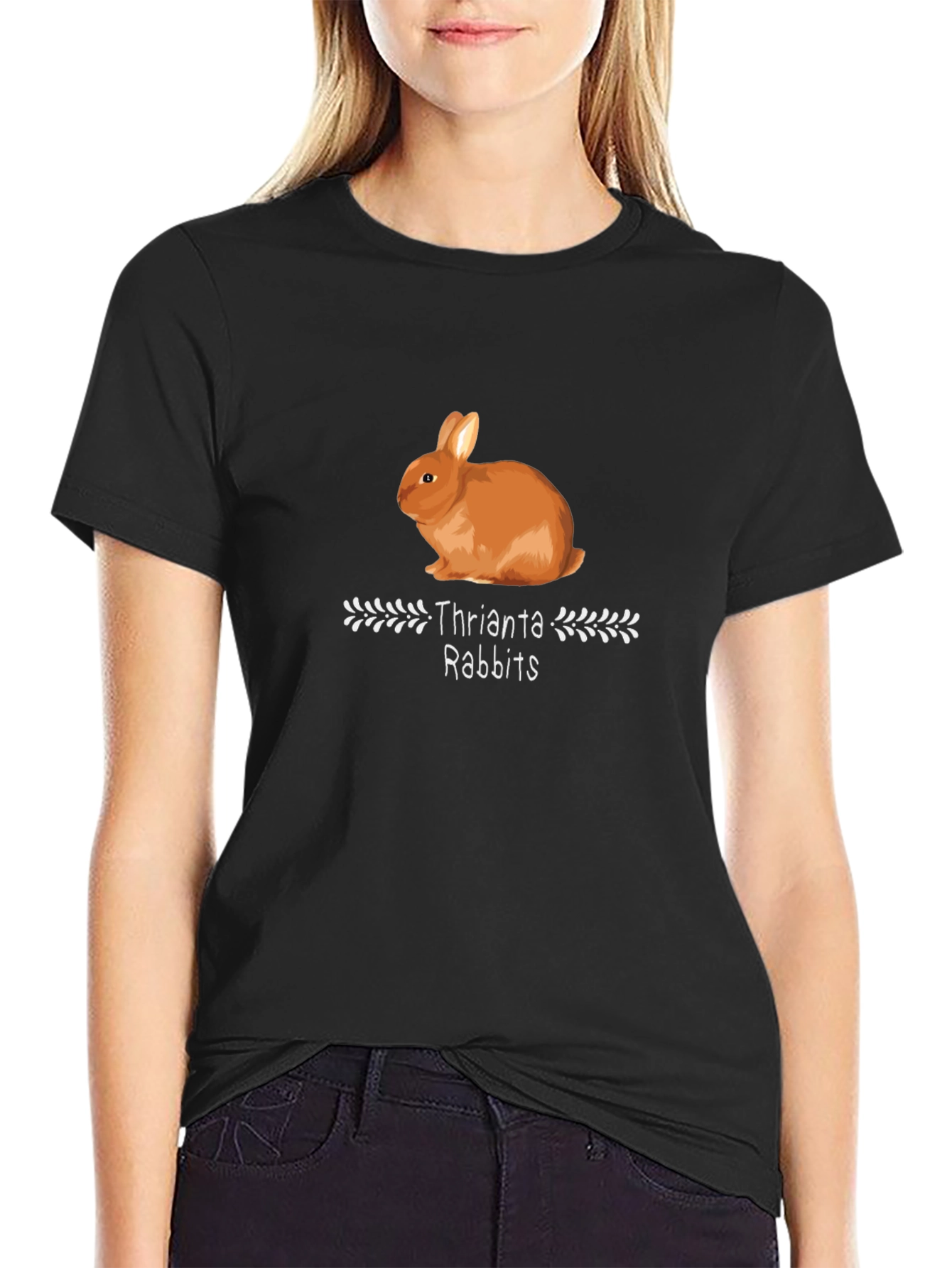 Thrianta Rabbit T-Shirt - Unique Breed Design
