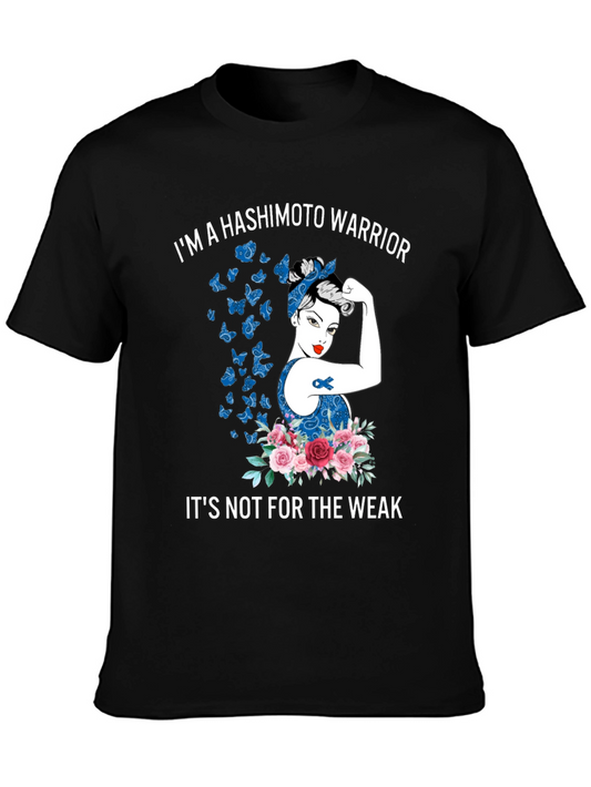 Hashimotos Warrior T-Shirt - Strong Woman Graphic Tee