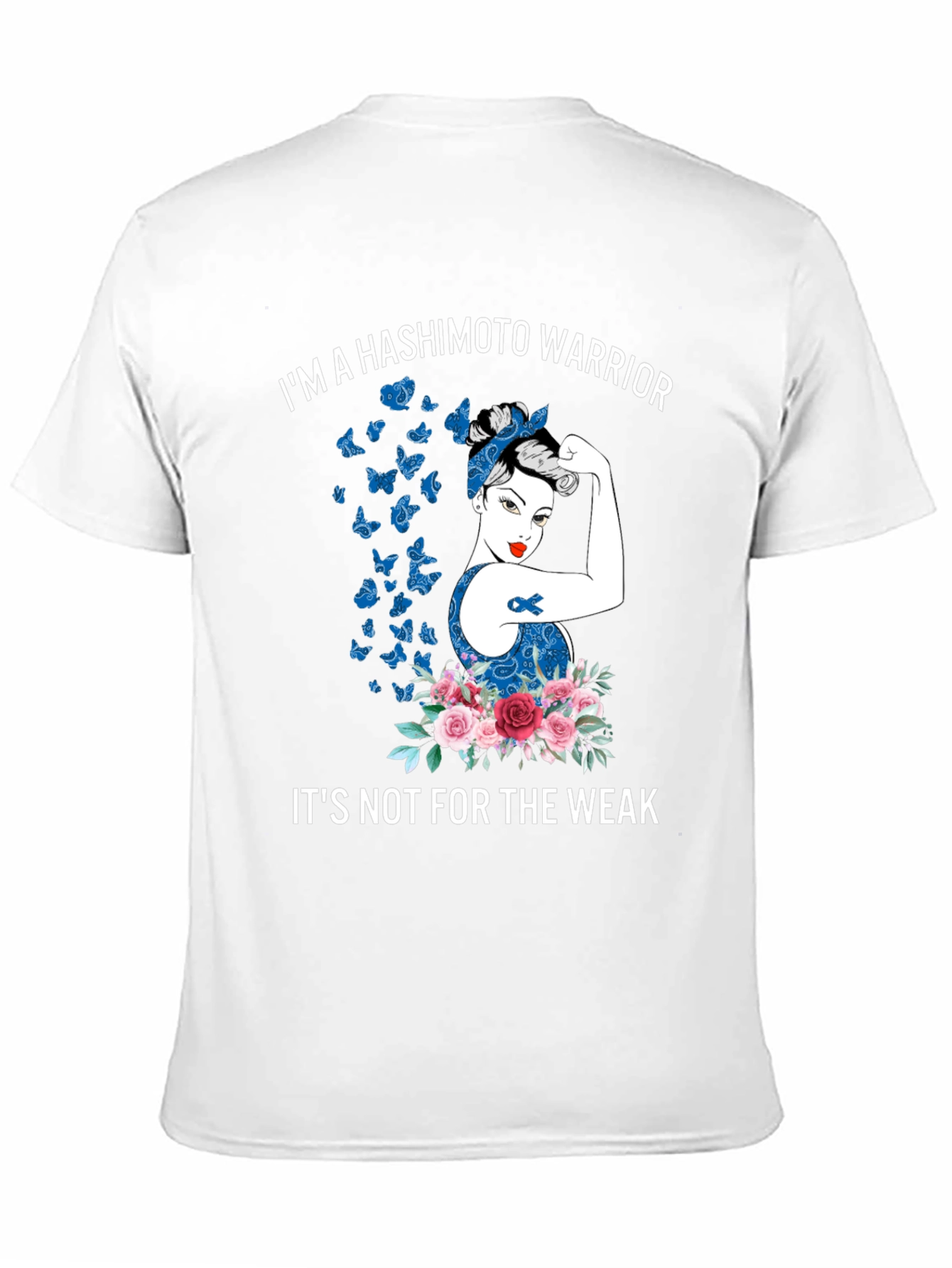 Hashimotos Warrior T-Shirt - Strong Woman Graphic Tee