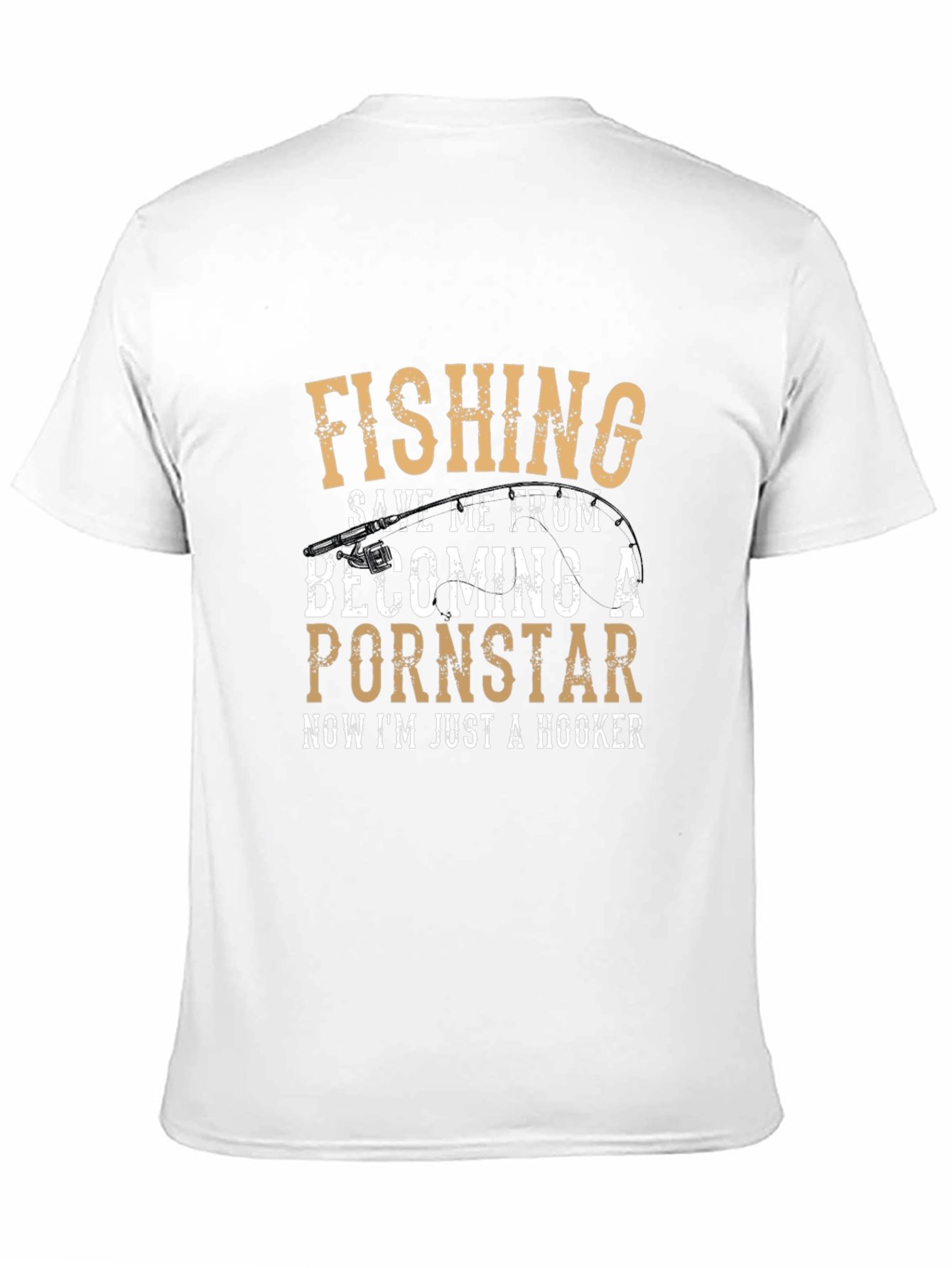 Fishing Hooker Graphic T-Shirt