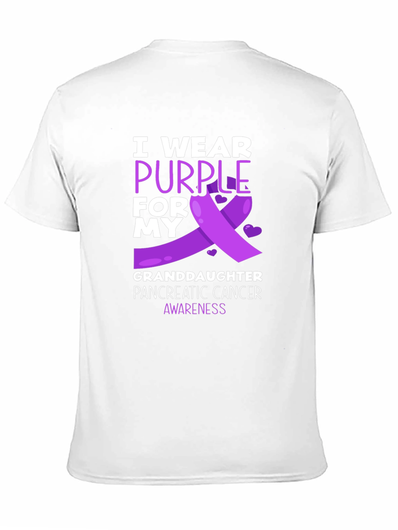 Purple Pancreatic Cancer Awareness T-Shirt