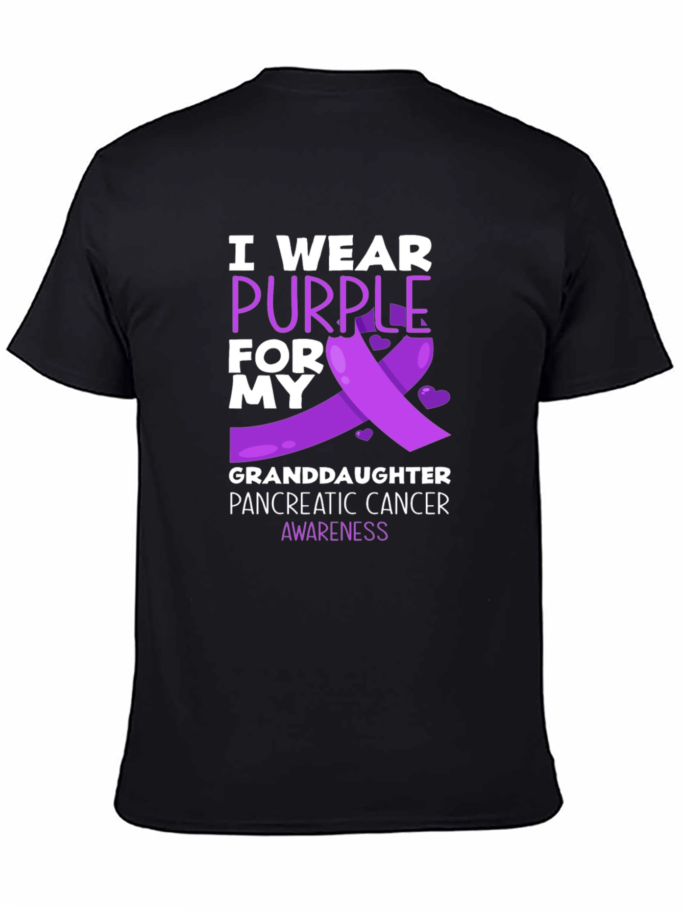Purple Pancreatic Cancer Awareness T-Shirt