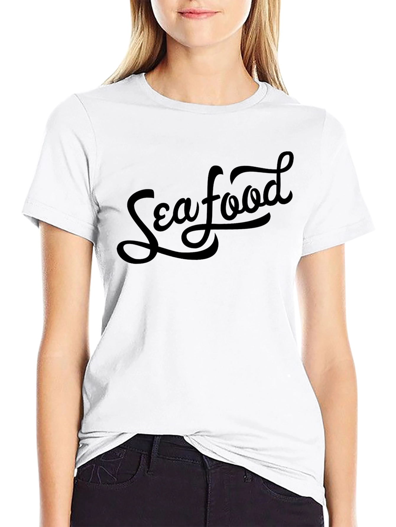 Seafood Graphic Tee - Stylish Casual Wear
