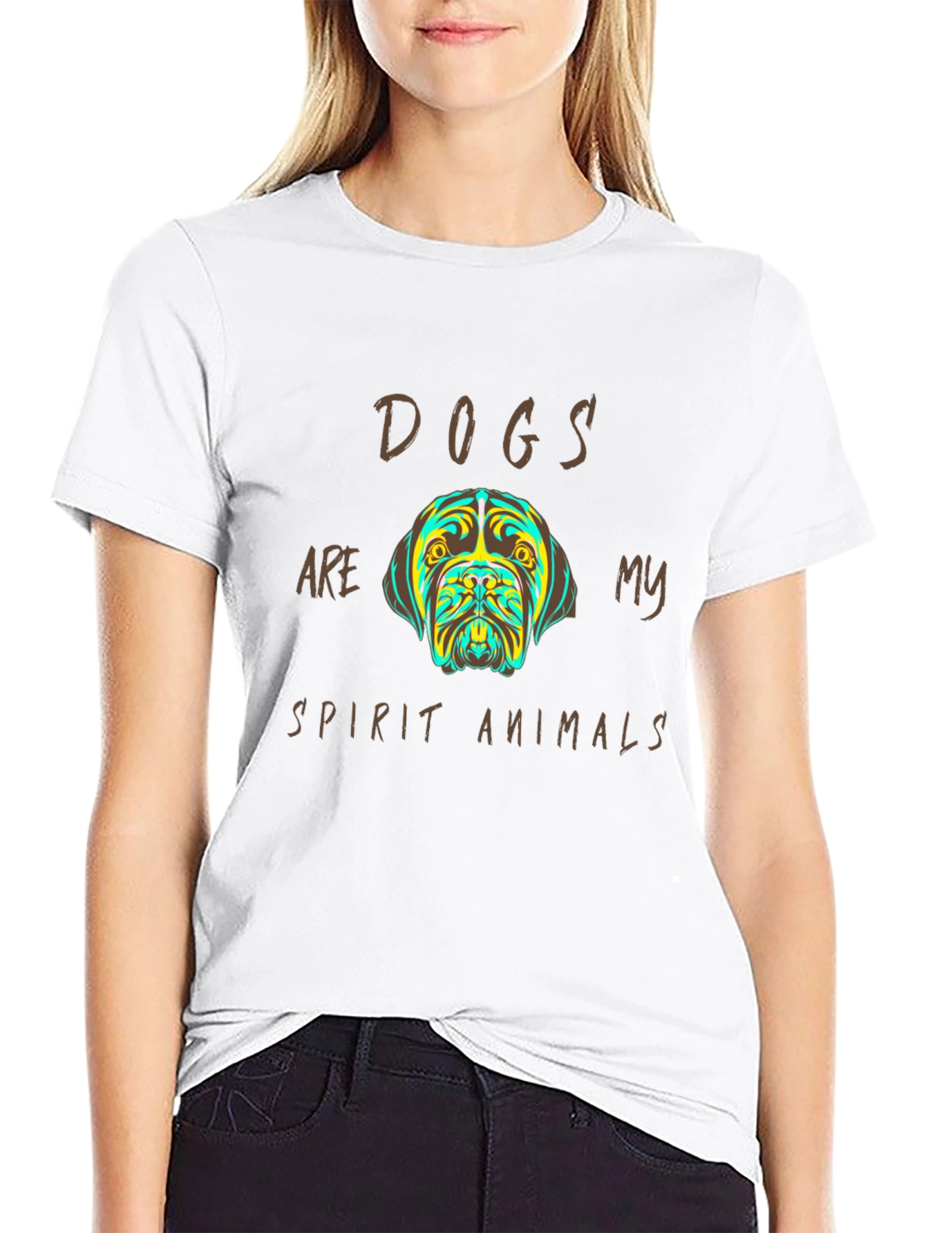Dogs Are My Spirit Animals Graphic Tee