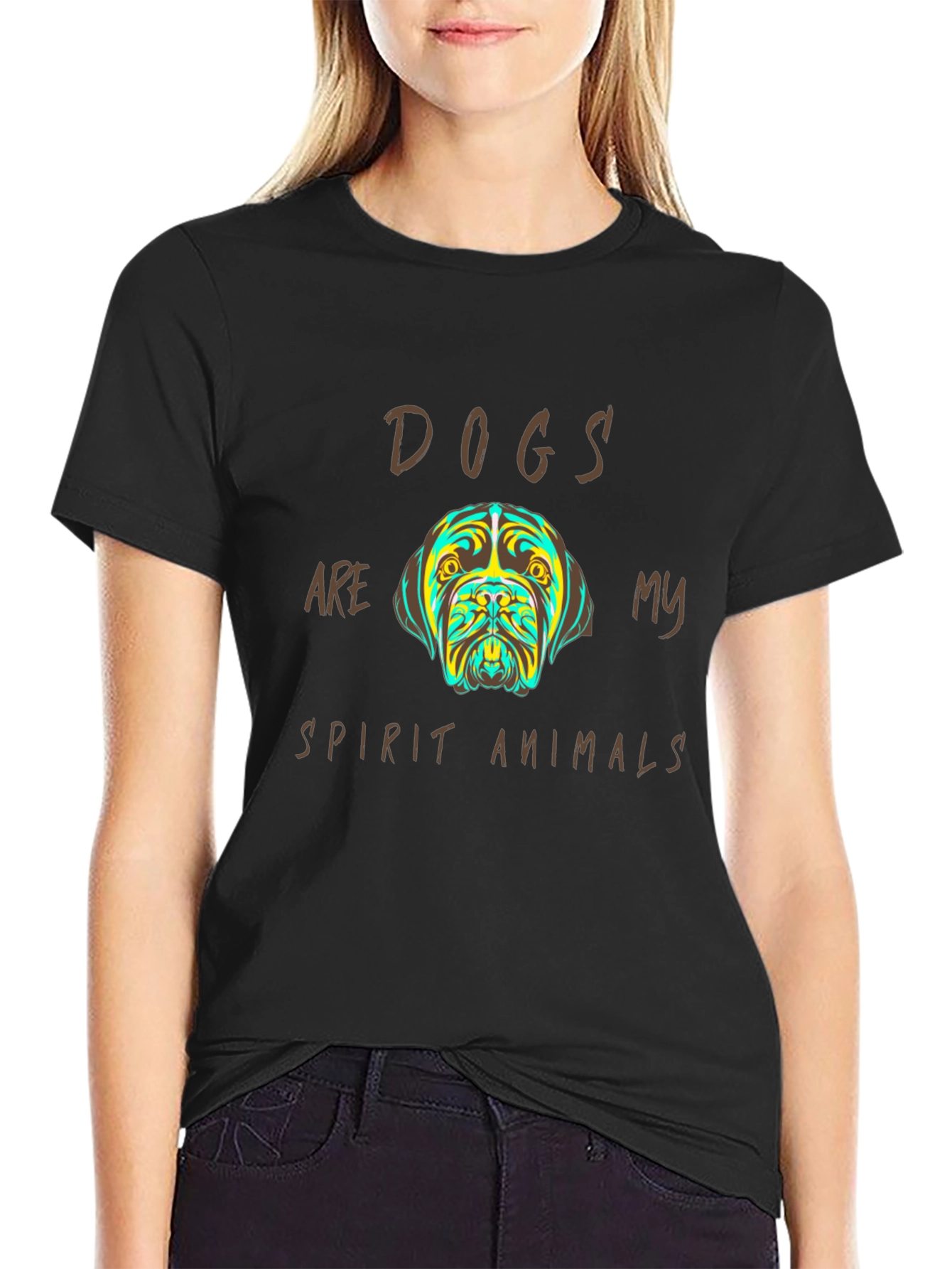 Dogs Are My Spirit Animals Graphic Tee