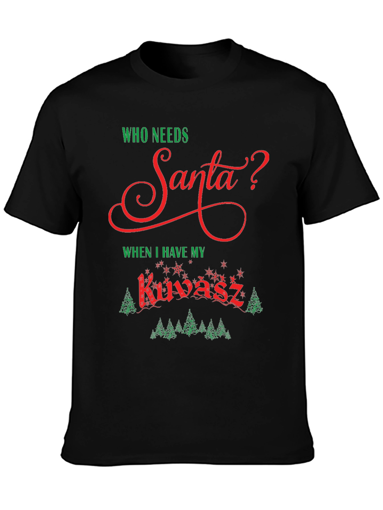 Funny Kuvasz Christmas T-Shirt