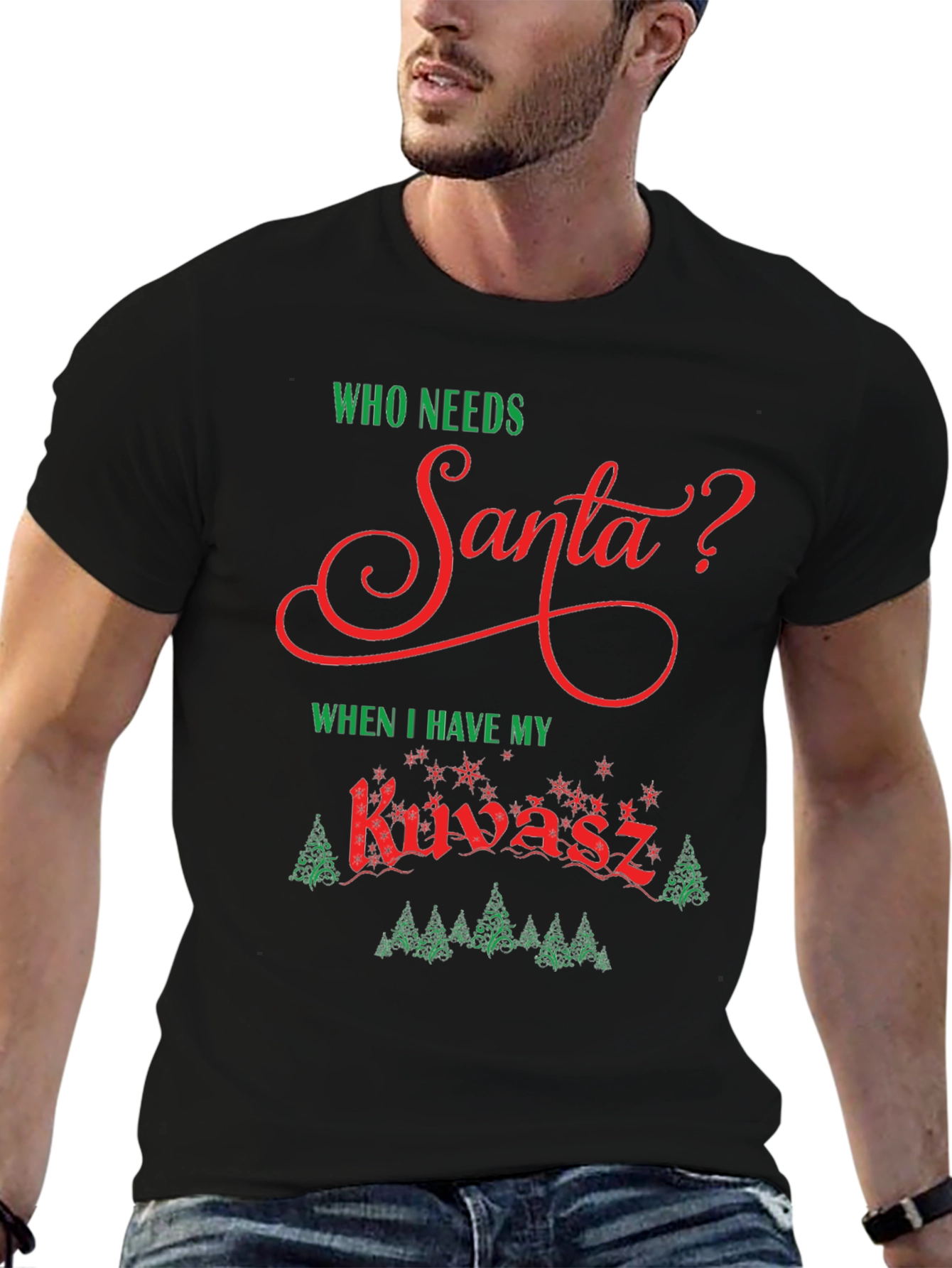 Funny Kuvasz Christmas T-Shirt