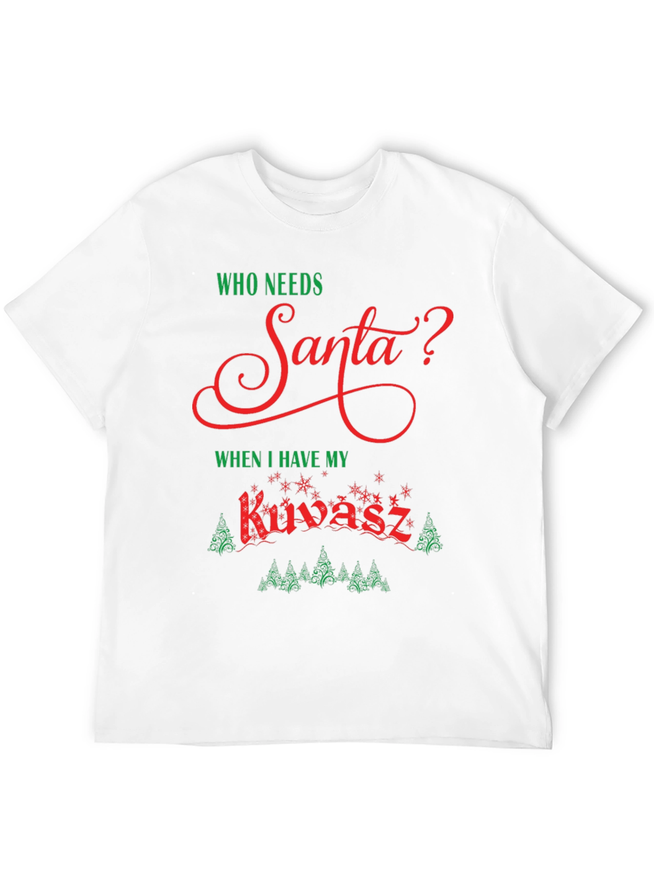 Funny Kuvasz Christmas T-Shirt
