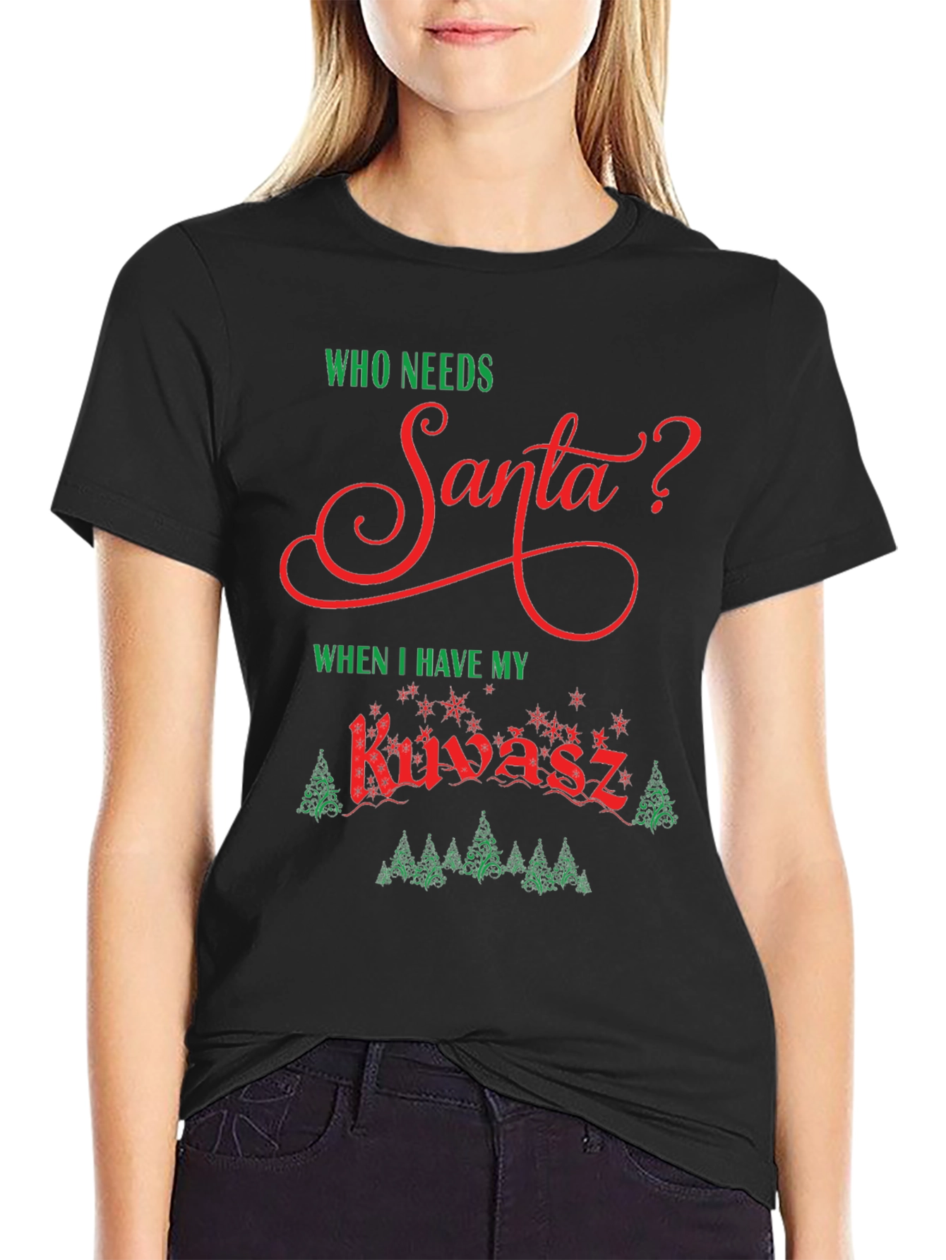 Funny Kuvasz Christmas T-Shirt