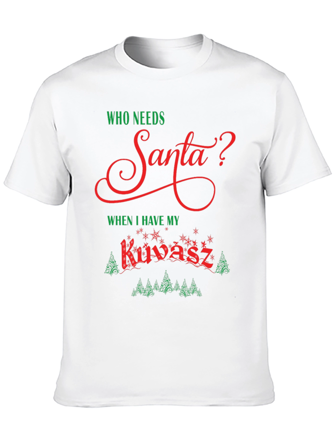 Funny Kuvasz Christmas T-Shirt