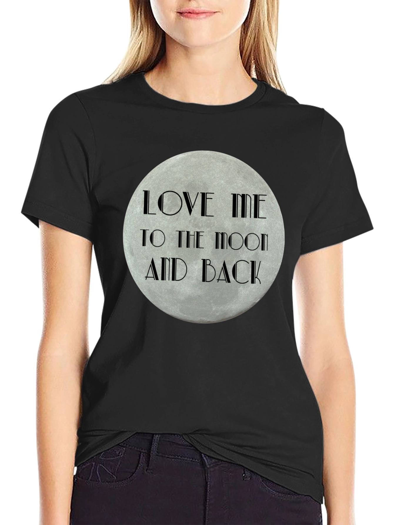 Love Me to the Moon and Back Graphic T-Shirt