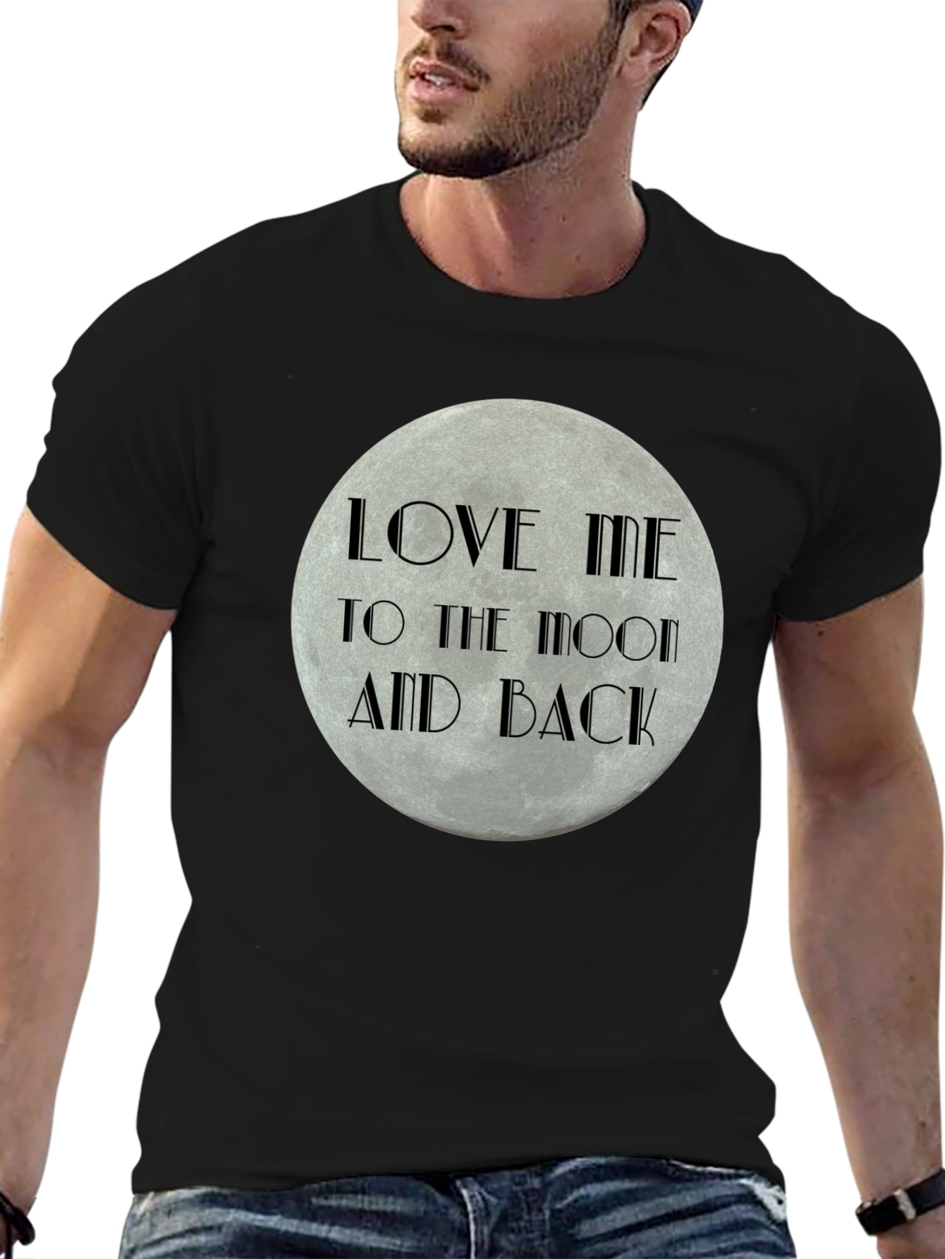 Love Me to the Moon and Back Graphic T-Shirt