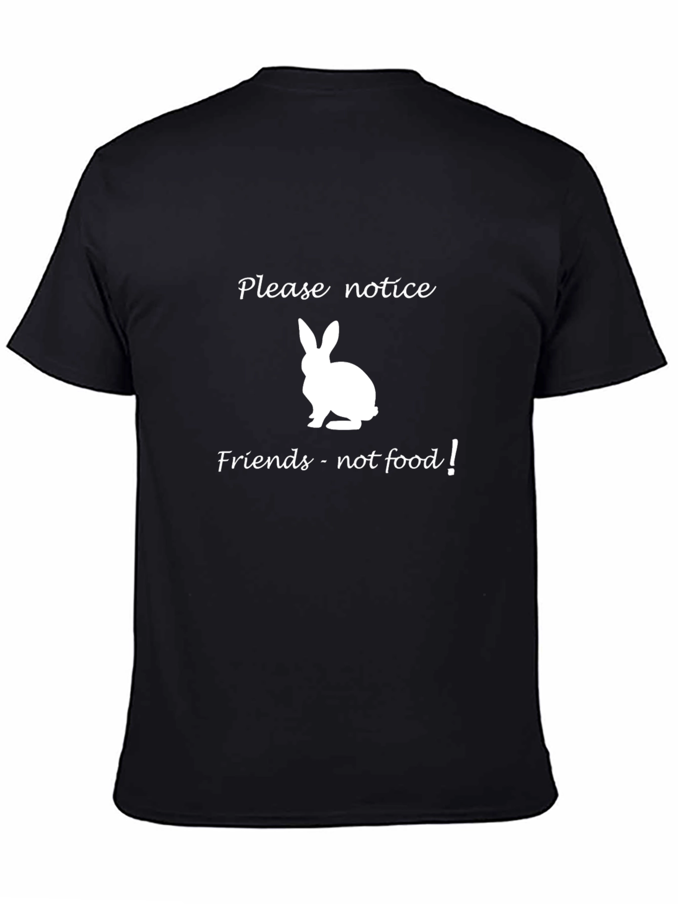 Rabbit Graphic T-Shirt - Vegan Friendly