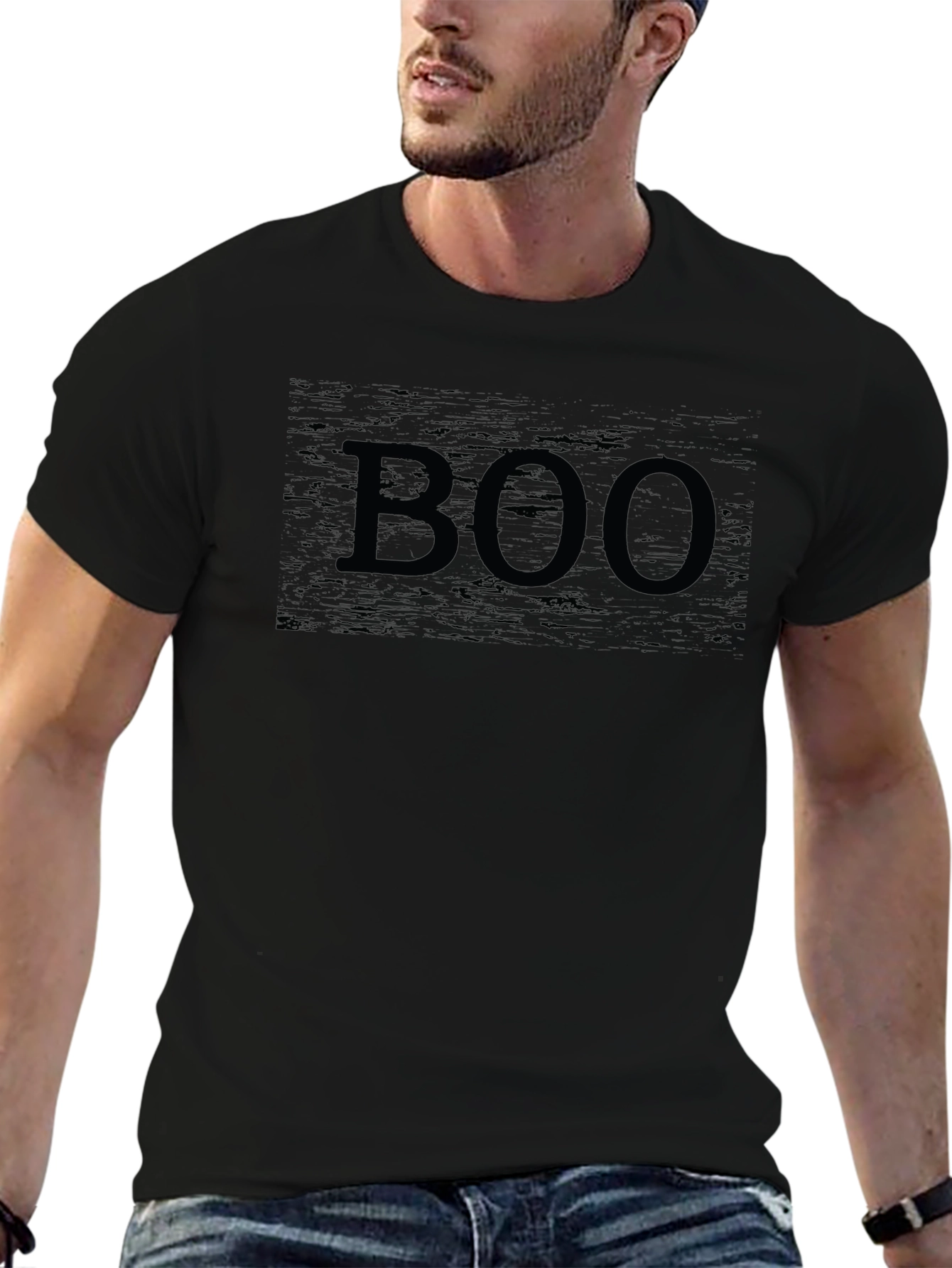 Boo T-Shirt - Halloween Graphic Tee