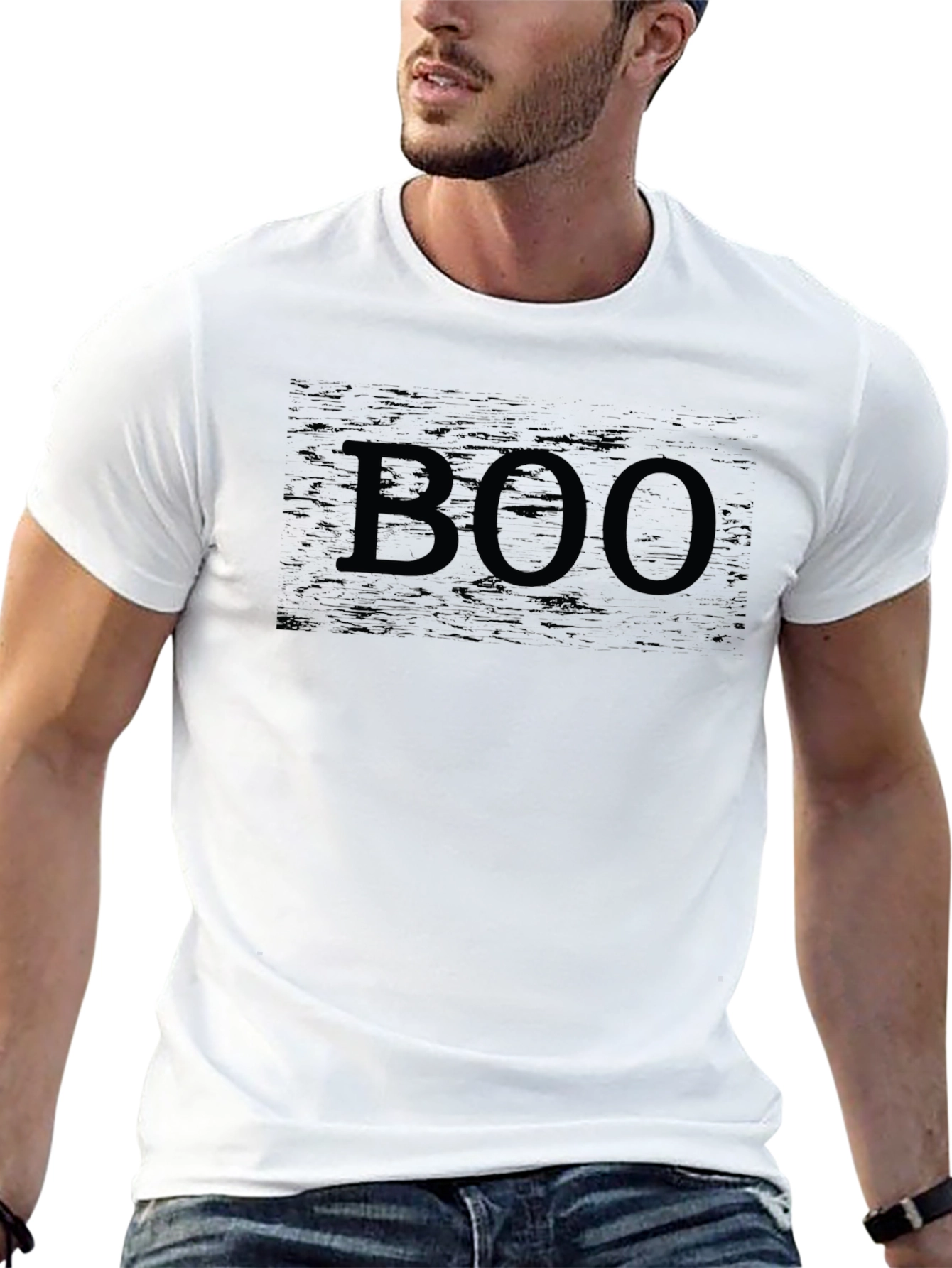 Boo T-Shirt - Halloween Graphic Tee