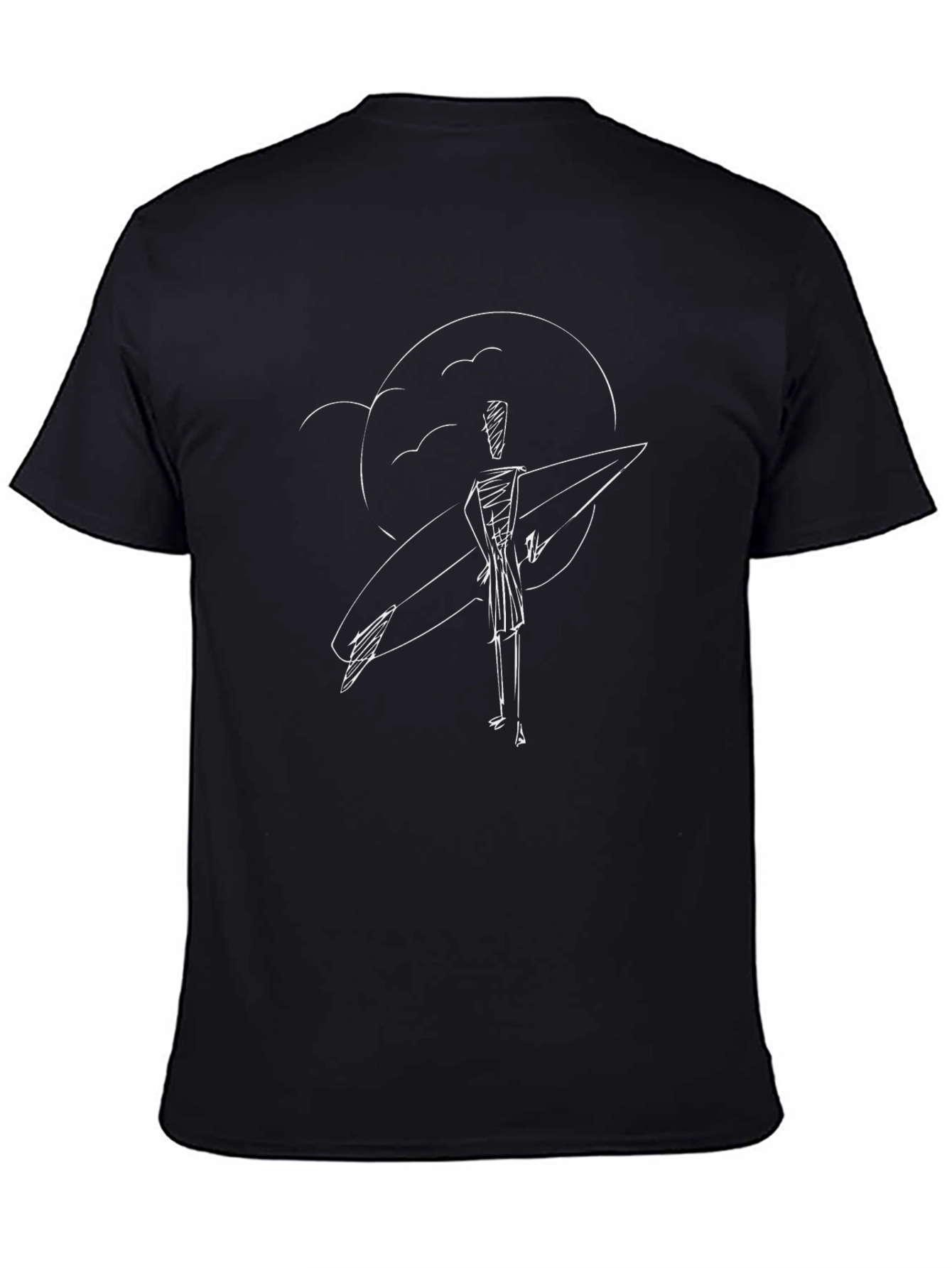 Surfer Graphic Tee - Black