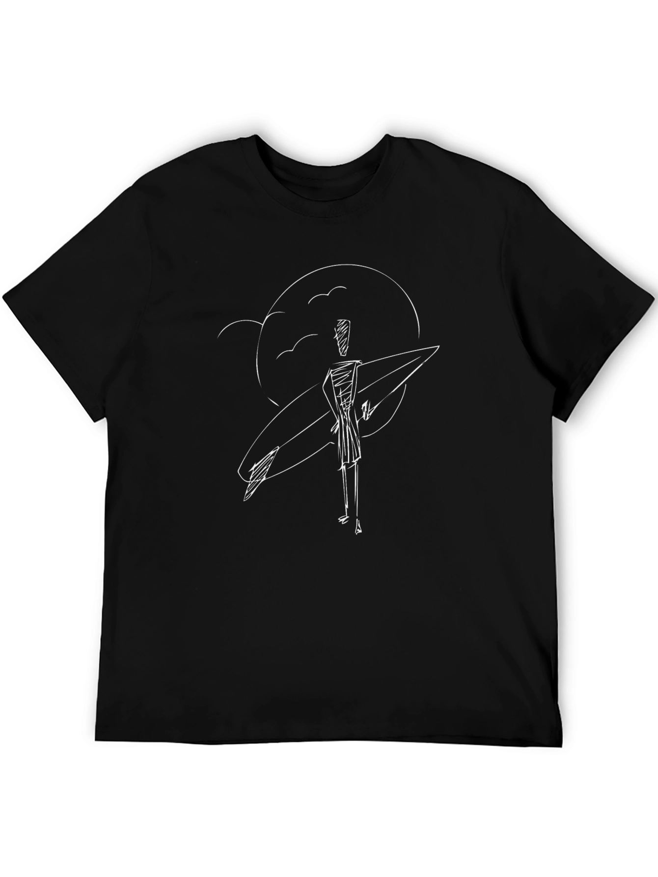 Surfer Graphic Tee - Black