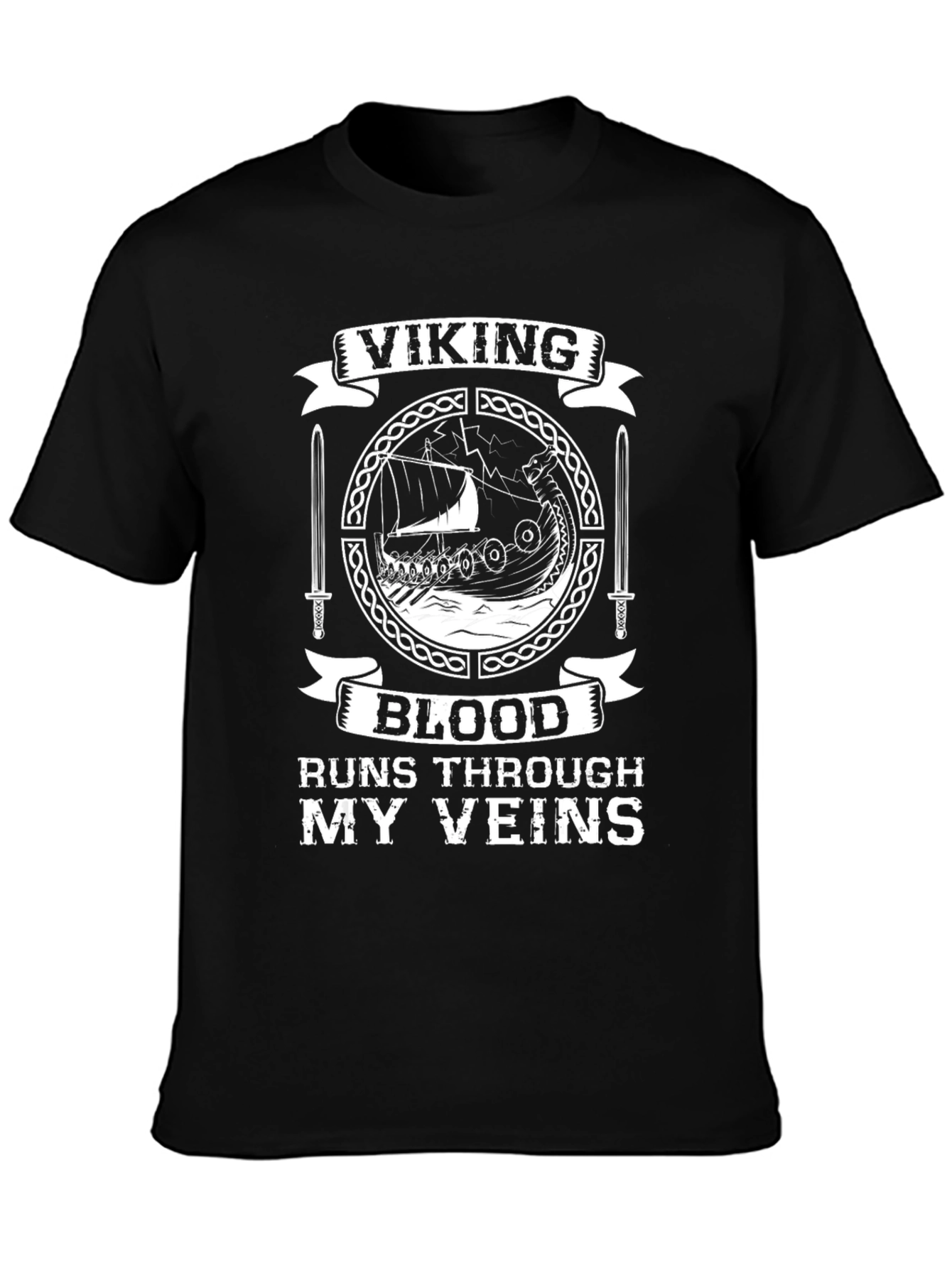 Viking Blood Runs Through My Veins T-Shirt