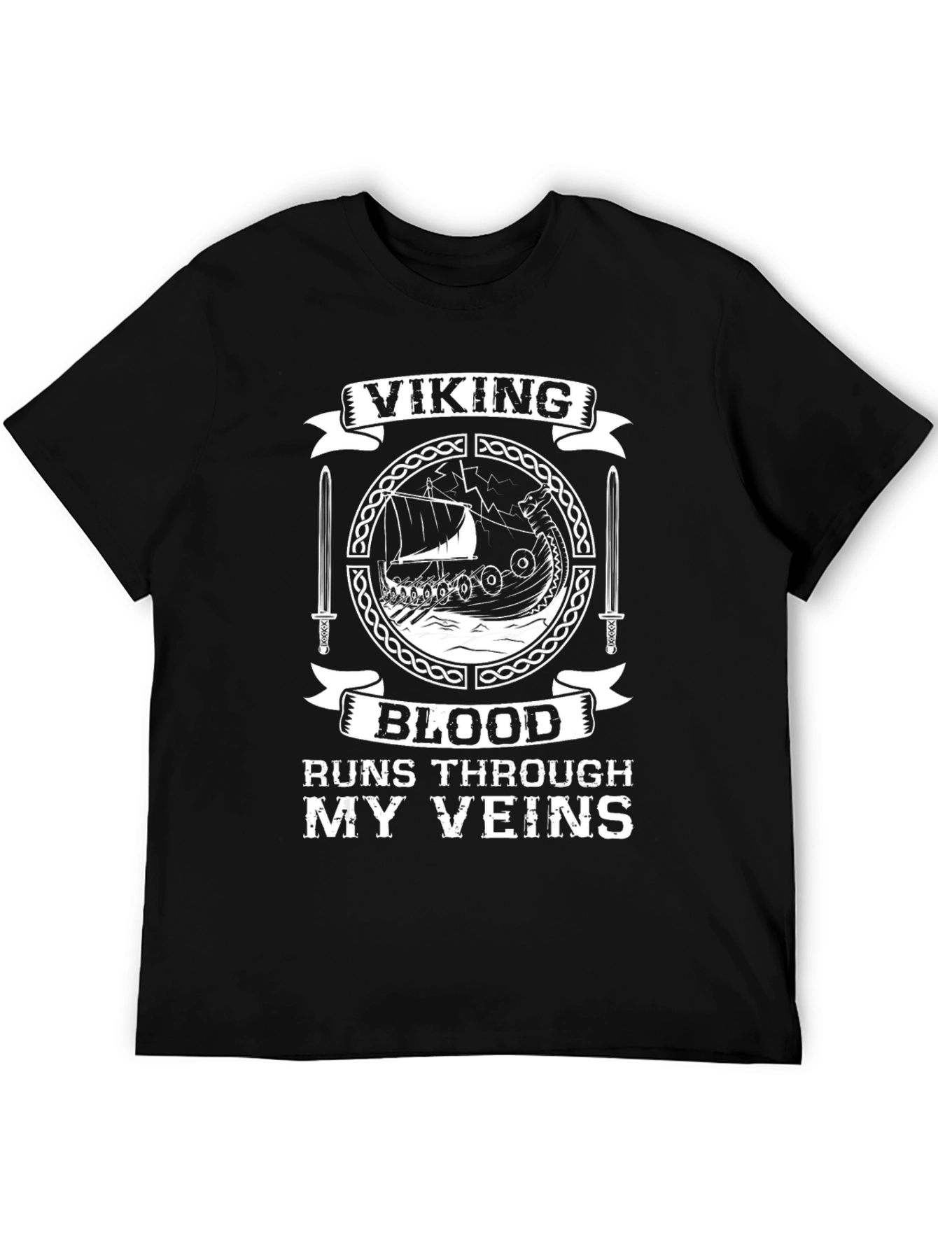 Viking Blood Runs Through My Veins T-Shirt