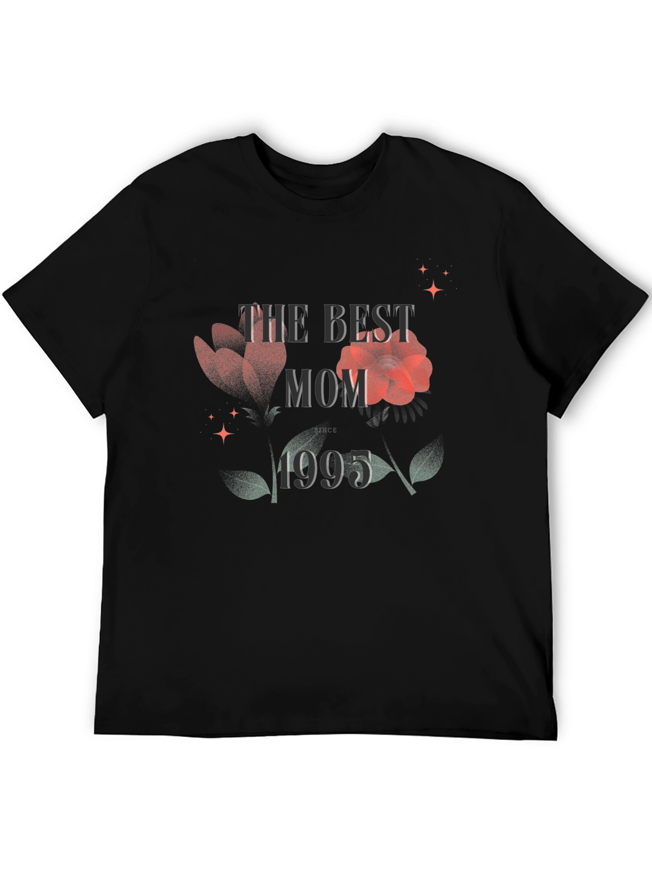 Best Mom 1995 Floral T-Shirt