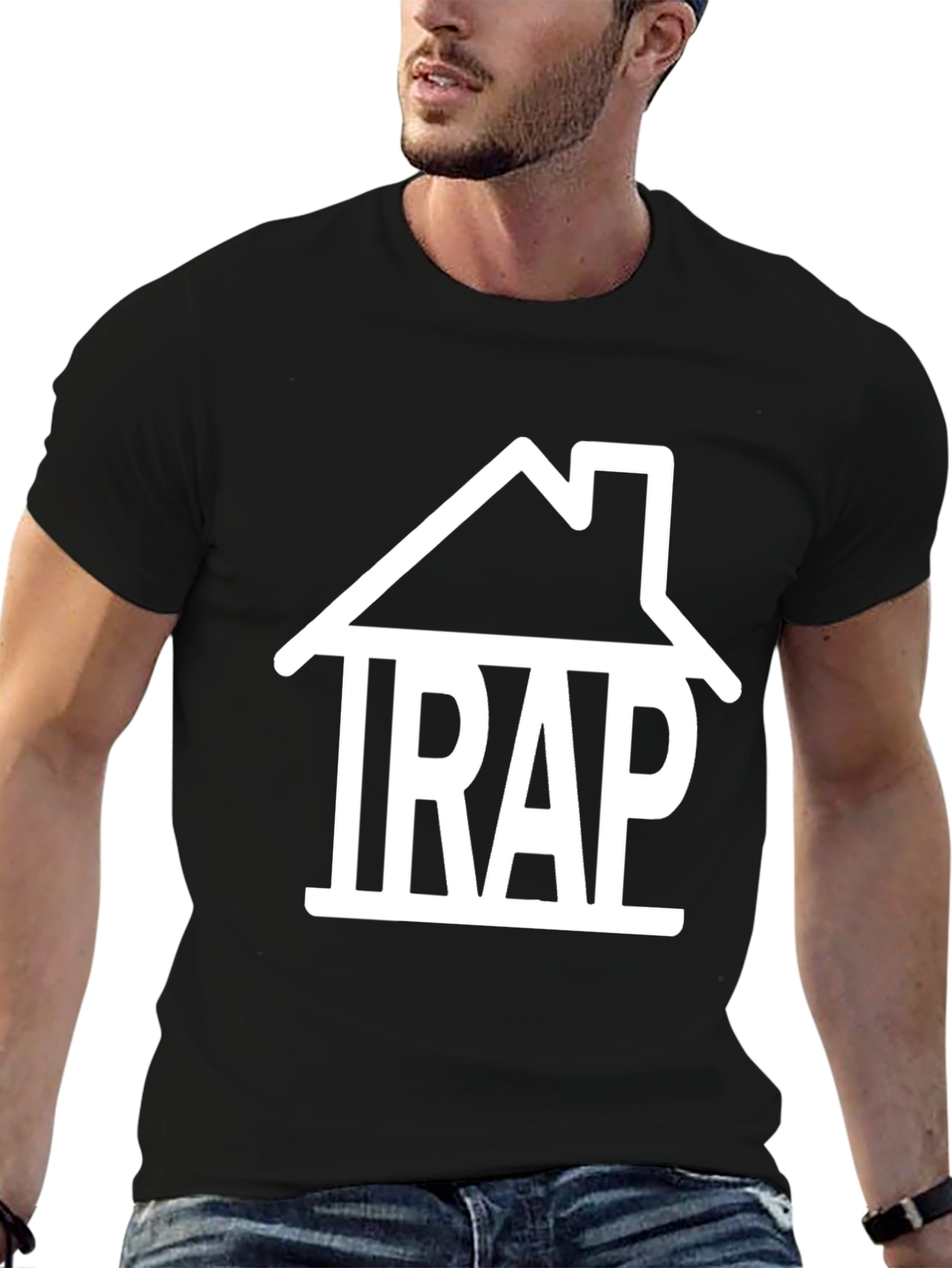 Trap House Graphic Tee - Stylish & Trendy