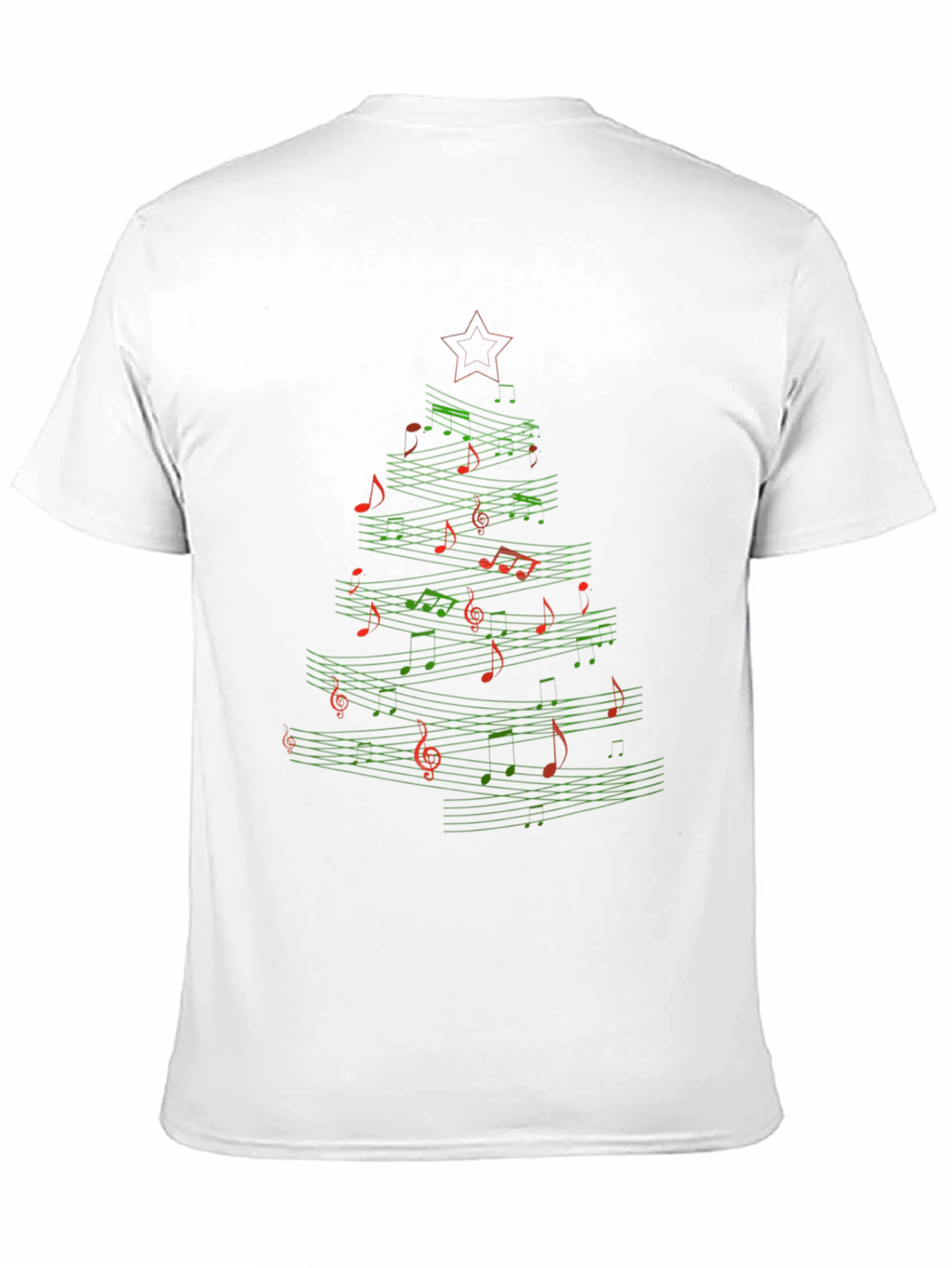 Musical Christmas Tree T-Shirt - Holiday Apparel
