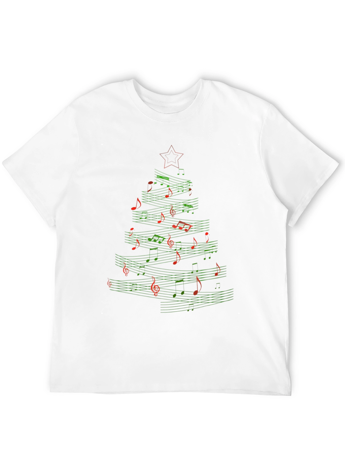 Musical Christmas Tree T-Shirt - Holiday Apparel