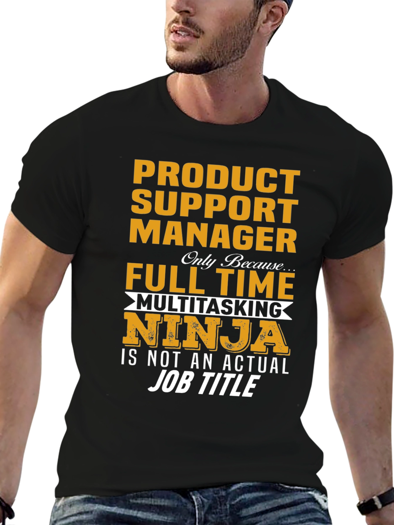 Product Support Manager Multitasking Ninja T-Shirt