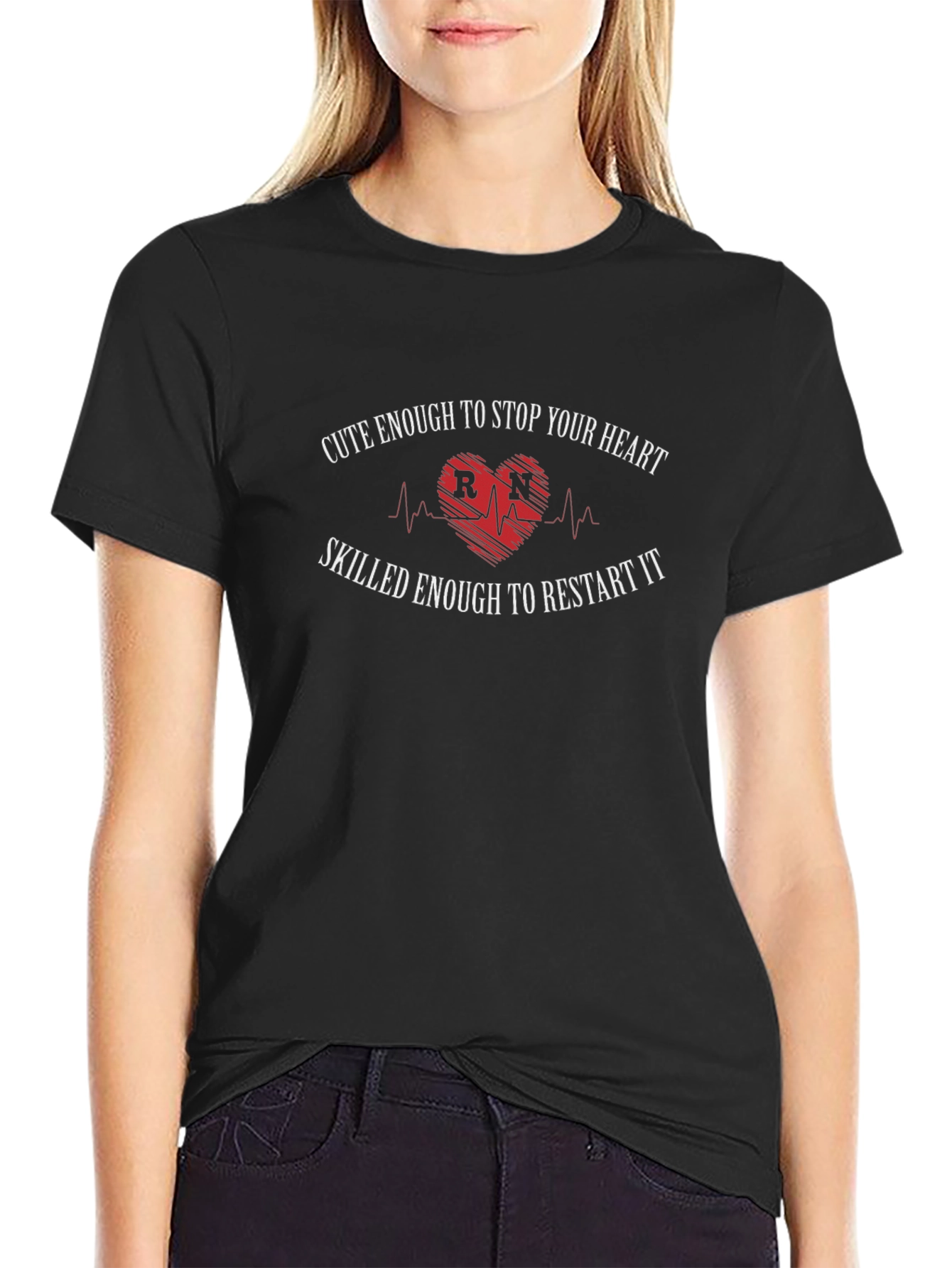 RN Heartbeat T-Shirt - Nurse Edition