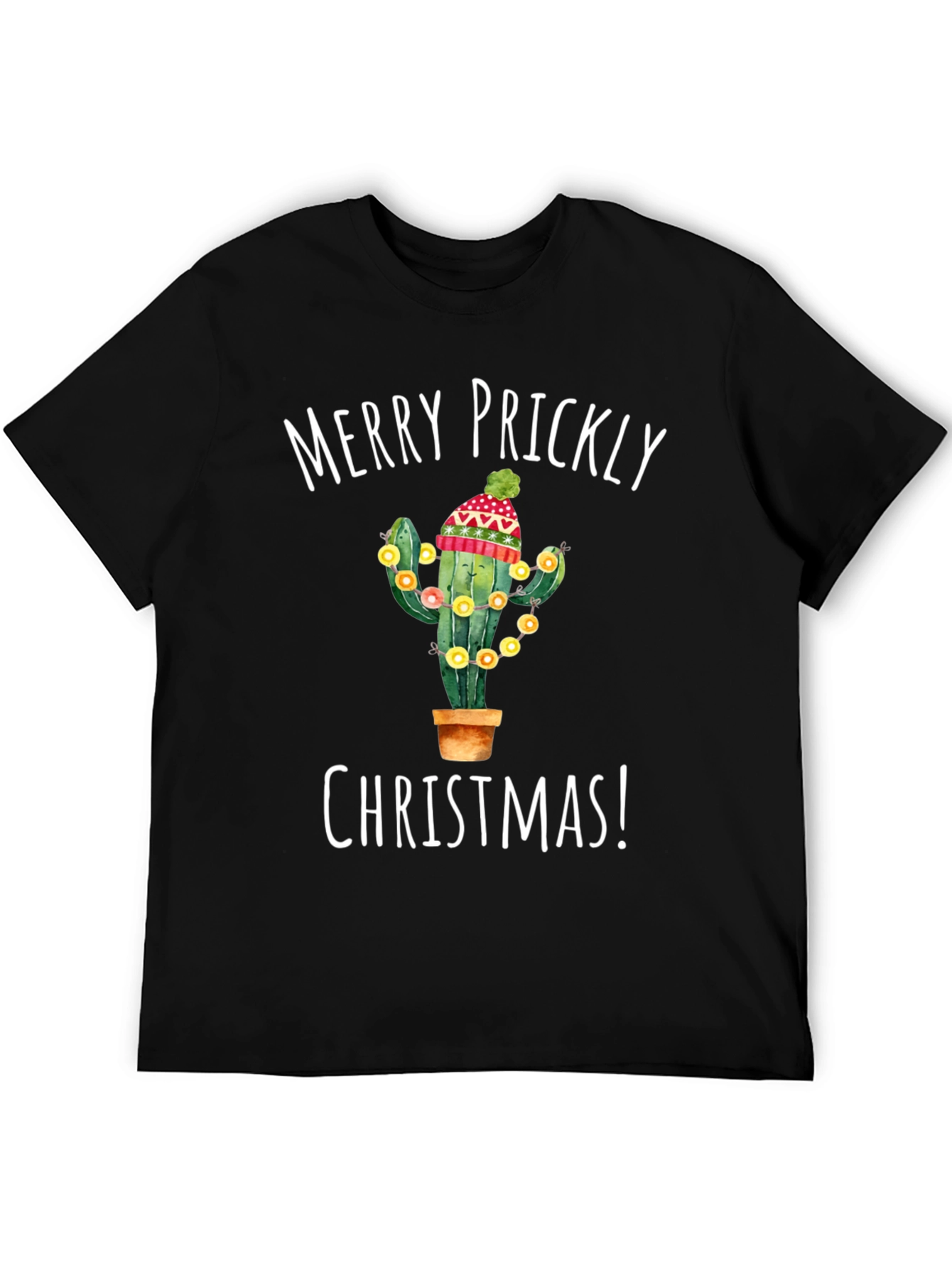 Merry Prickly Christmas Cactus T-Shirt