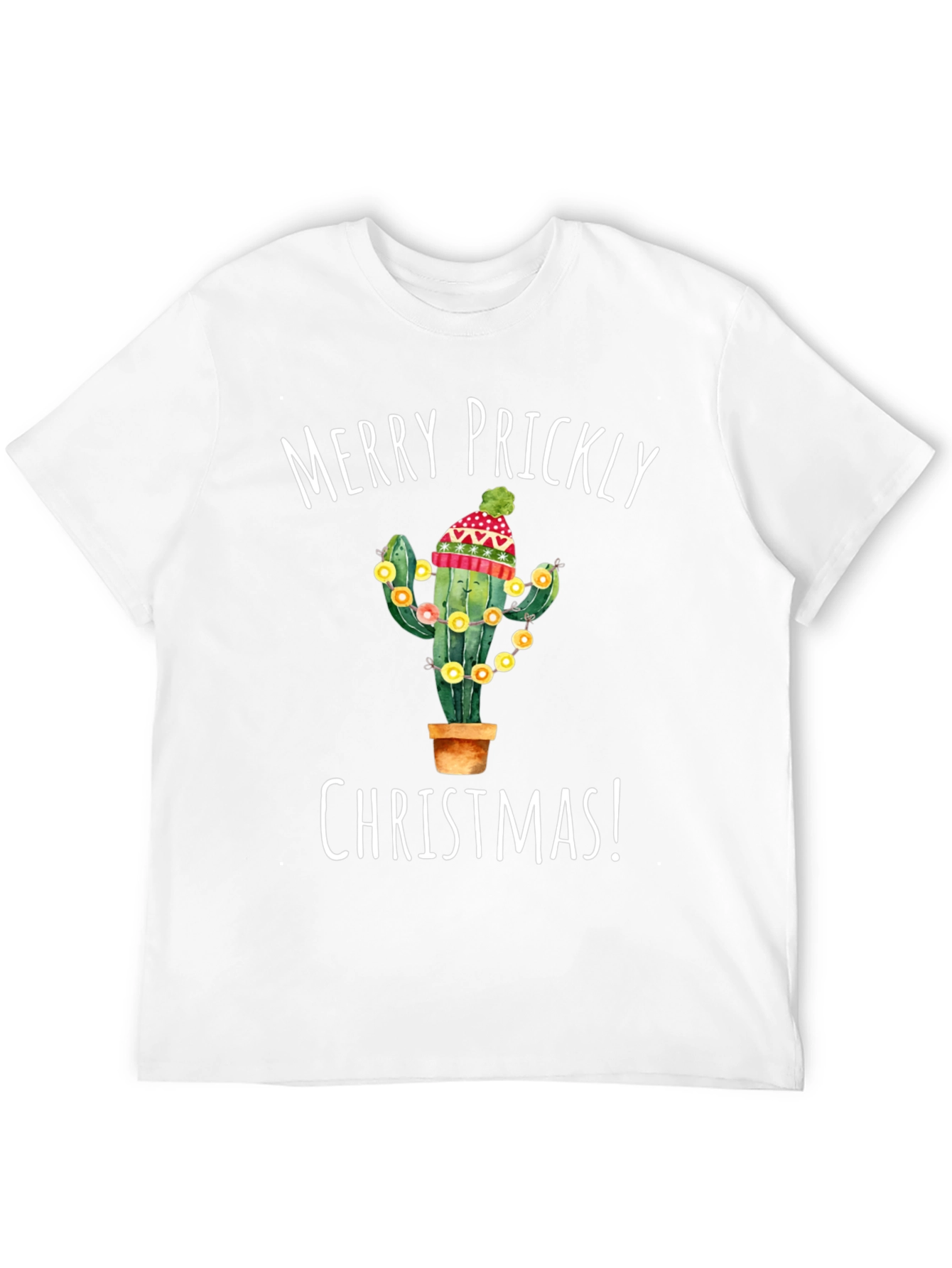 Merry Prickly Christmas Cactus T-Shirt