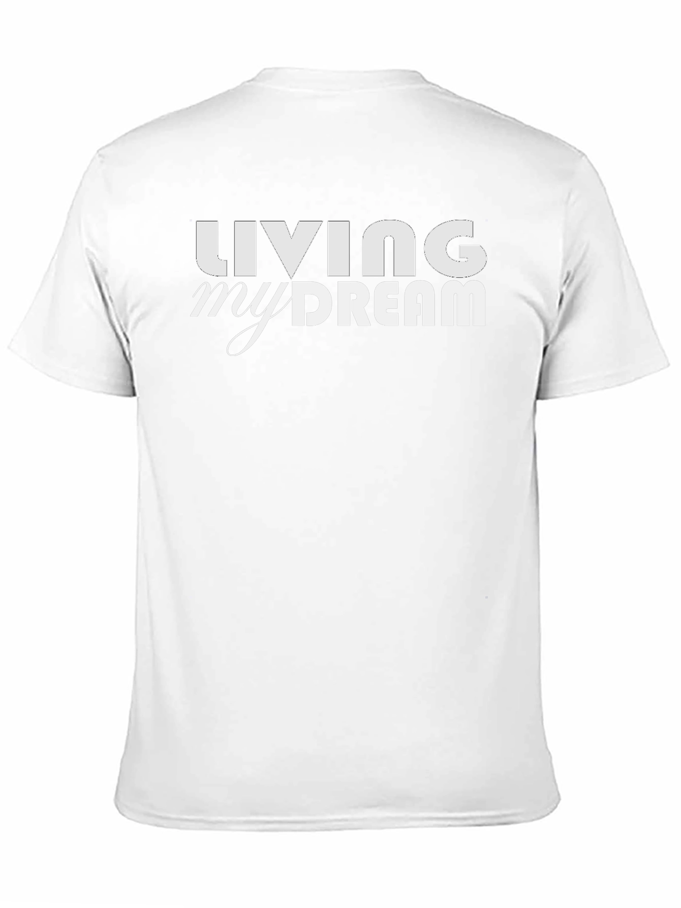 Living My Dream Black T-Shirt