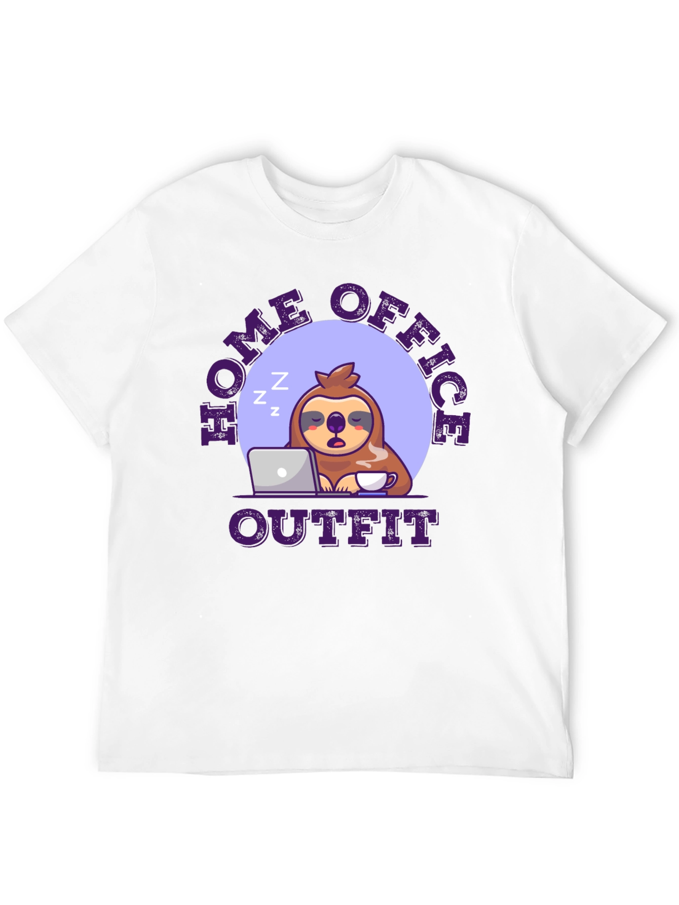 Home Office Outfit Sloth T-Shirt