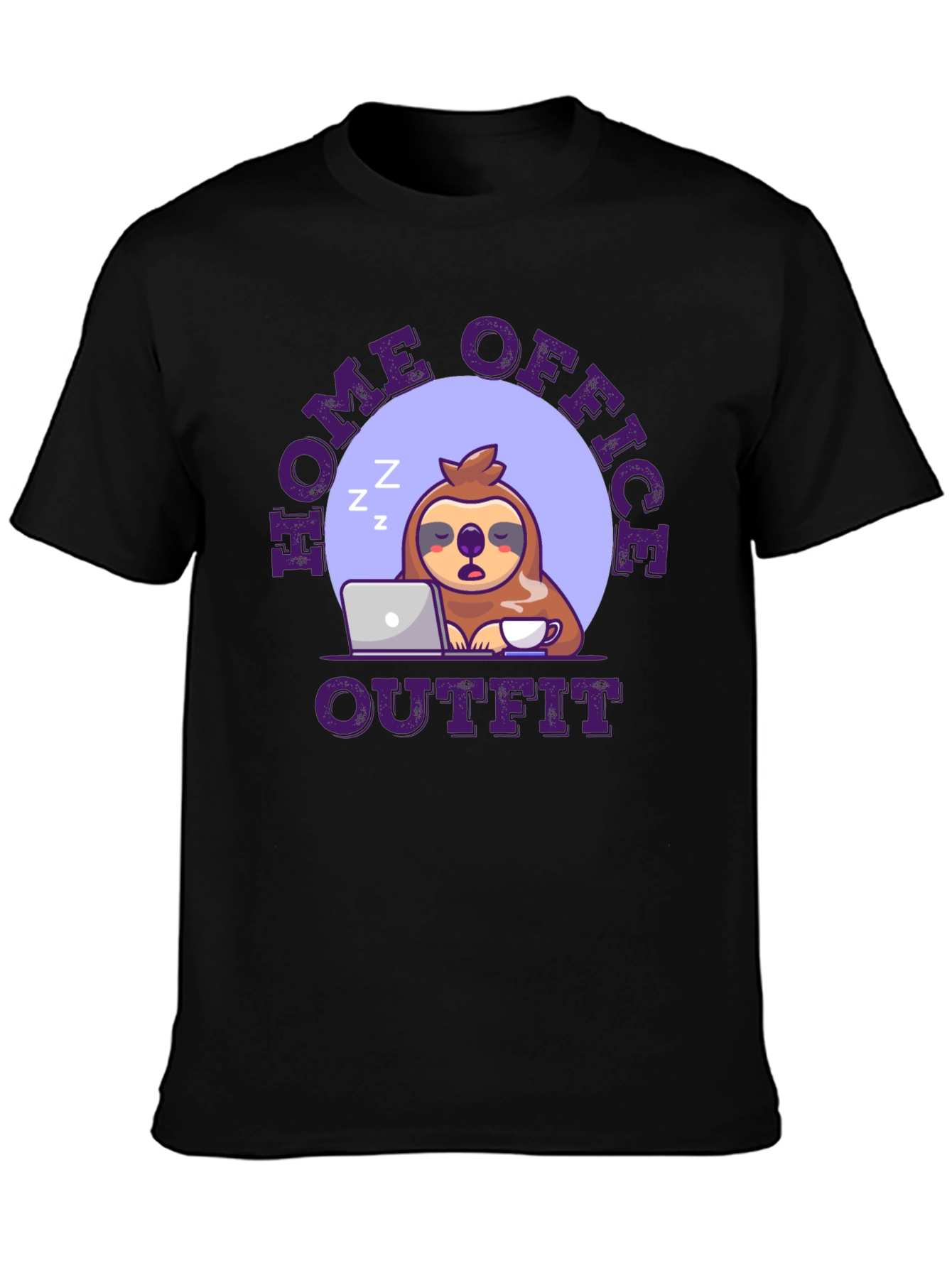 Home Office Outfit Sloth T-Shirt