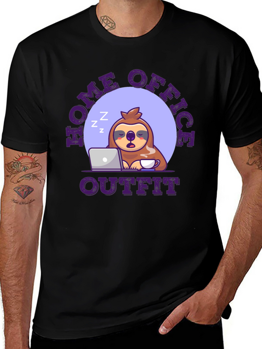 Home Office Outfit Sloth T-Shirt