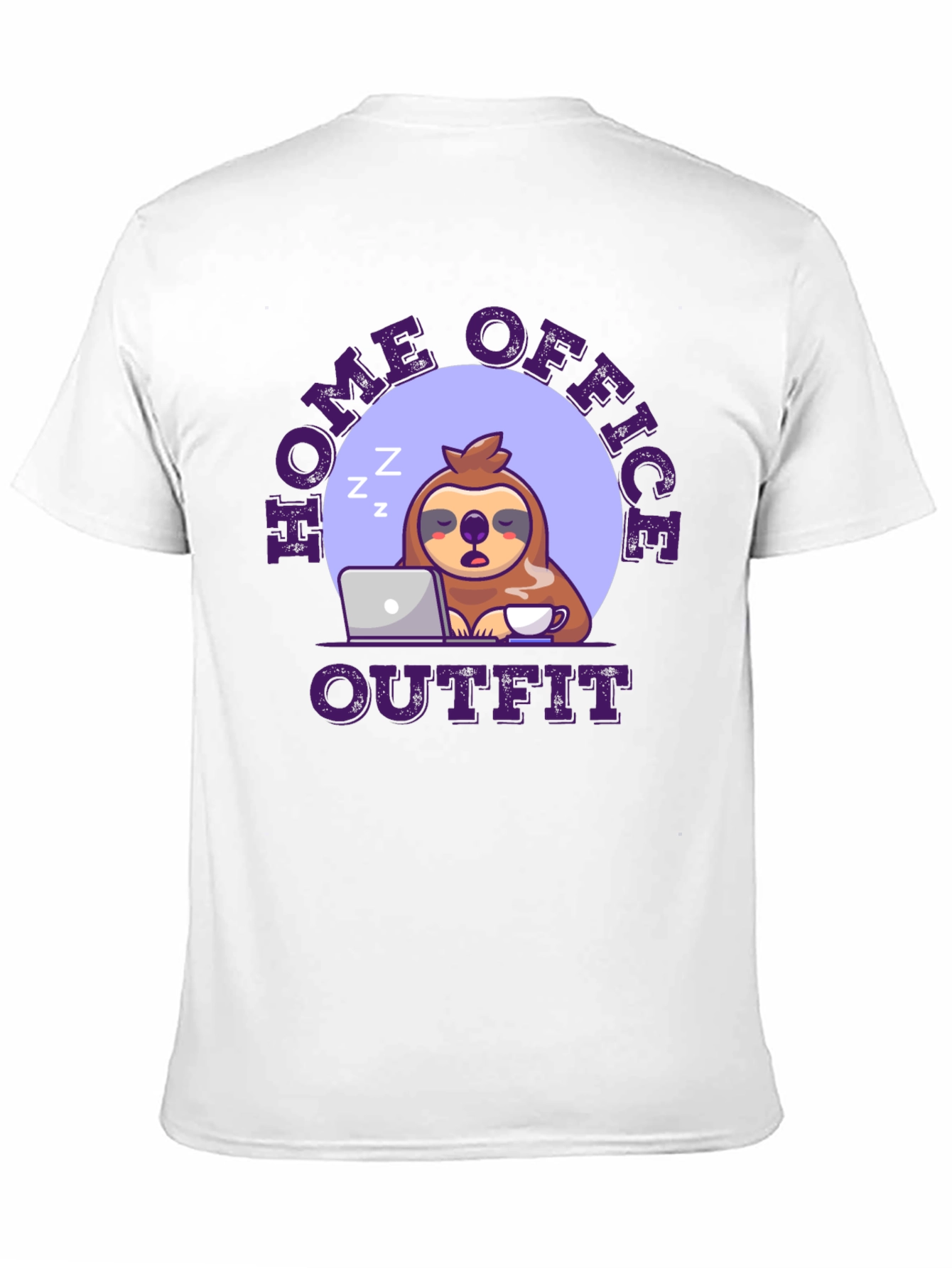 Home Office Outfit Sloth T-Shirt