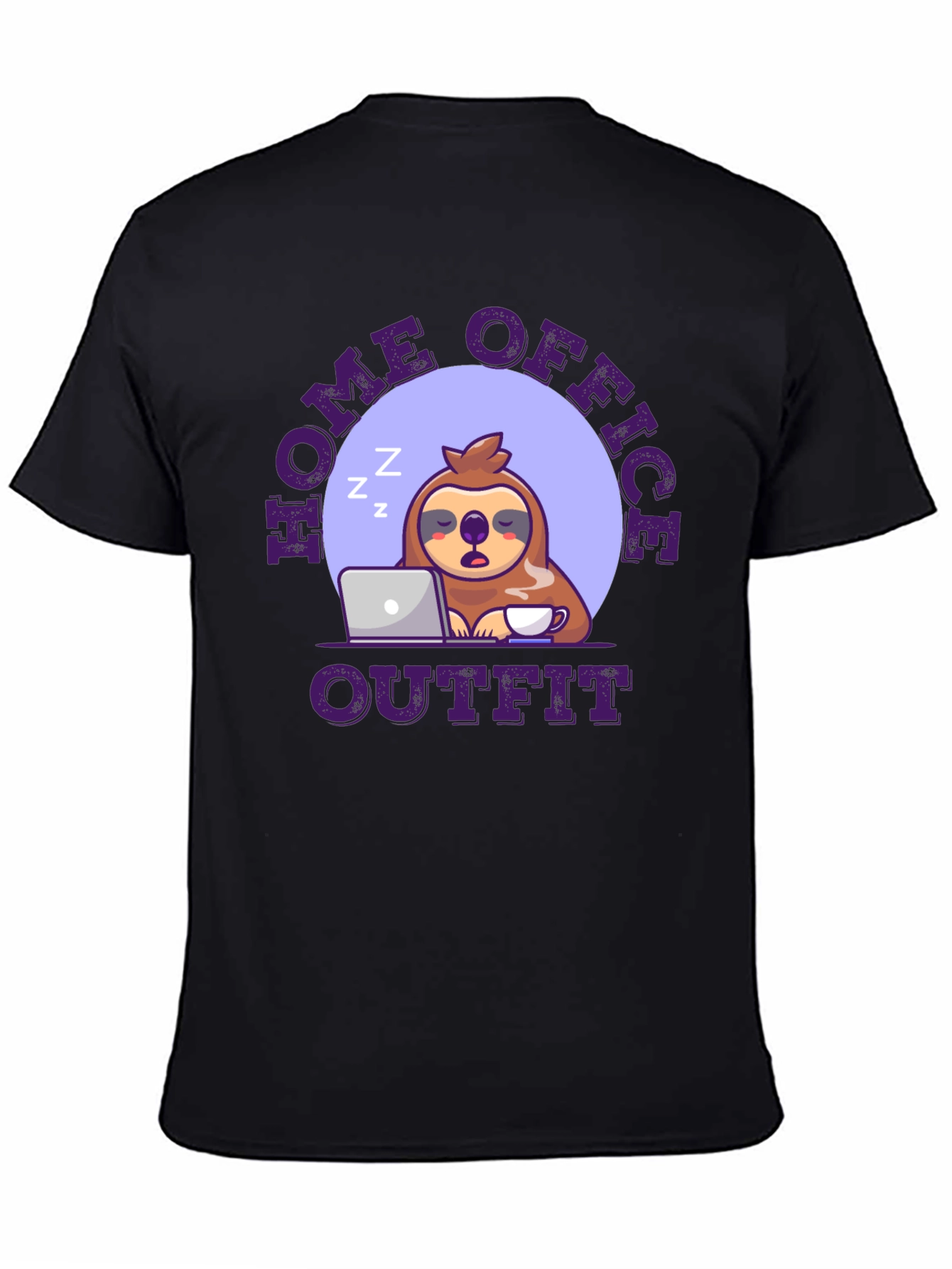 Home Office Outfit Sloth T-Shirt